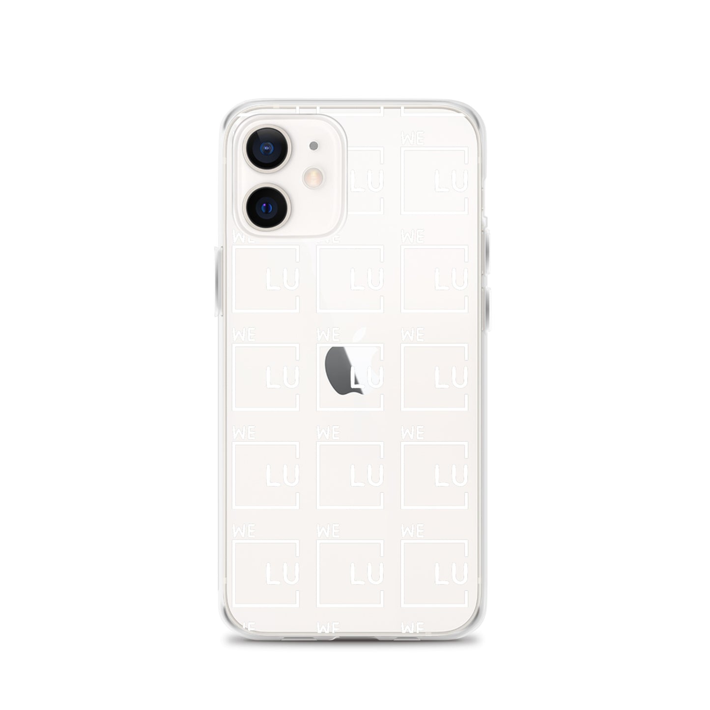 WLU Clear Case for iPhone® - White Logo