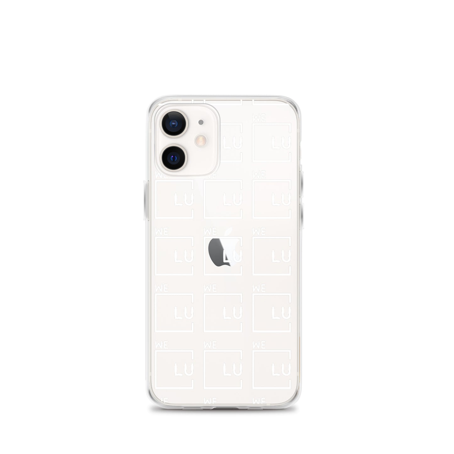 WLU Clear Case for iPhone® - White Logo