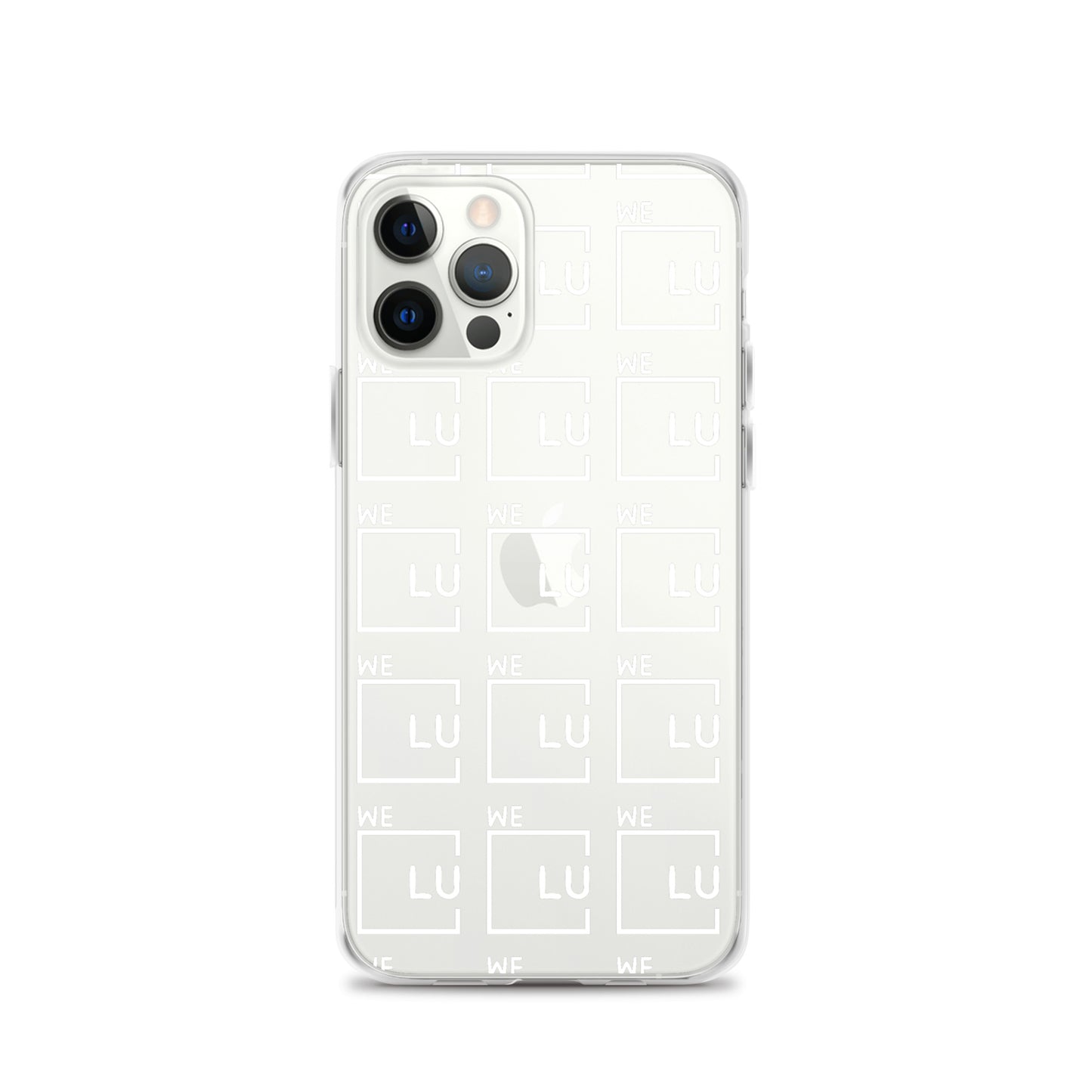 WLU Clear Case for iPhone® - White Logo