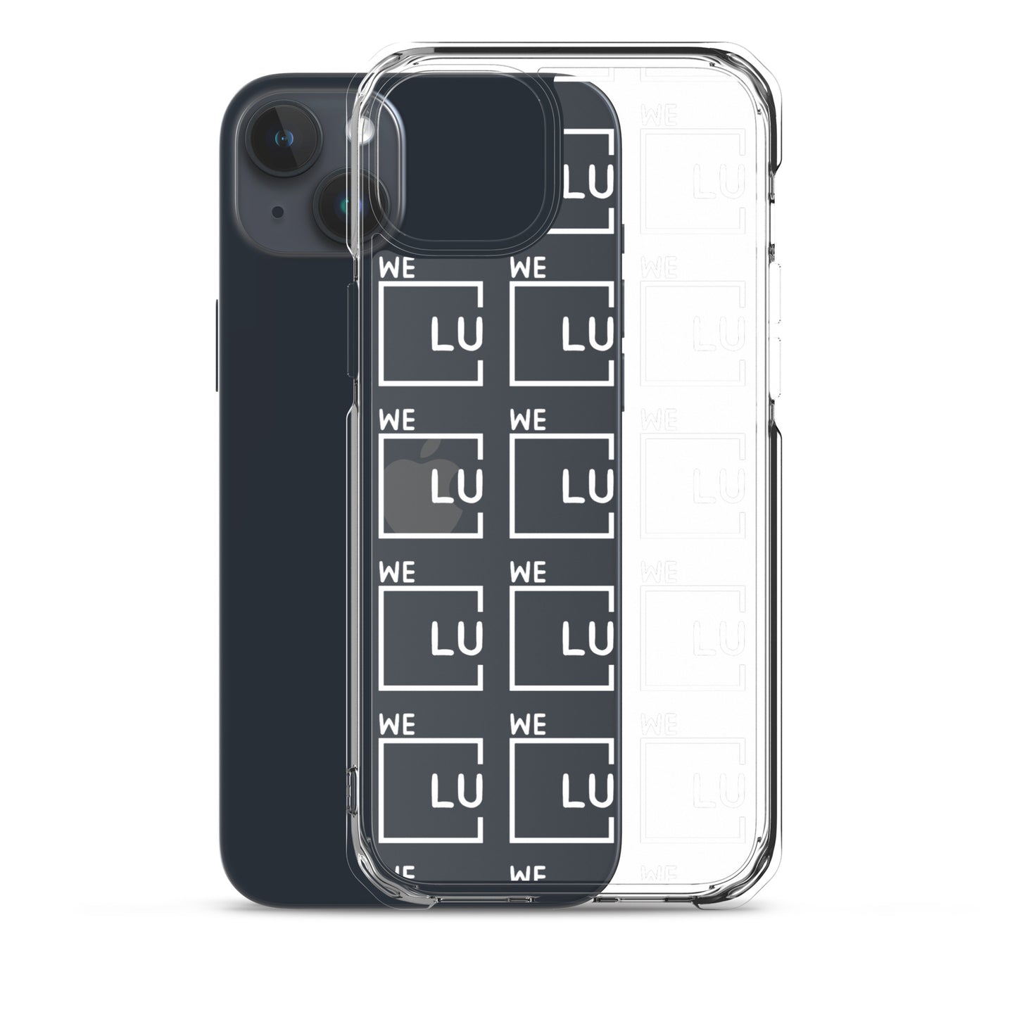 WLU Clear Case for iPhone® - White Logo