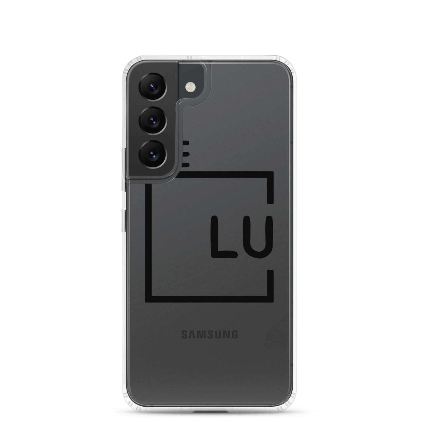 WLU Clear Case for Samsung® - Black Logo