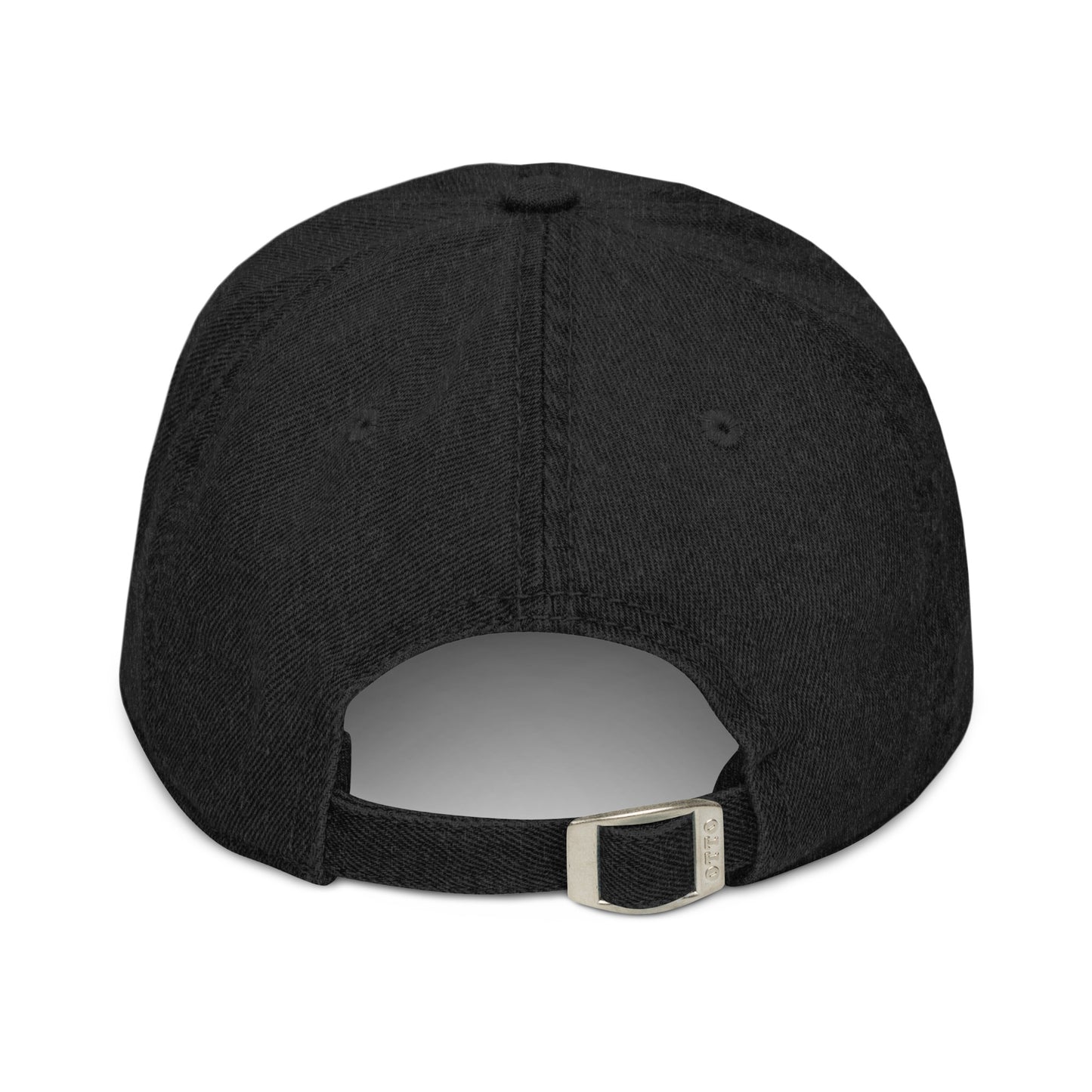 WLU Denim Hat - Gray Logo