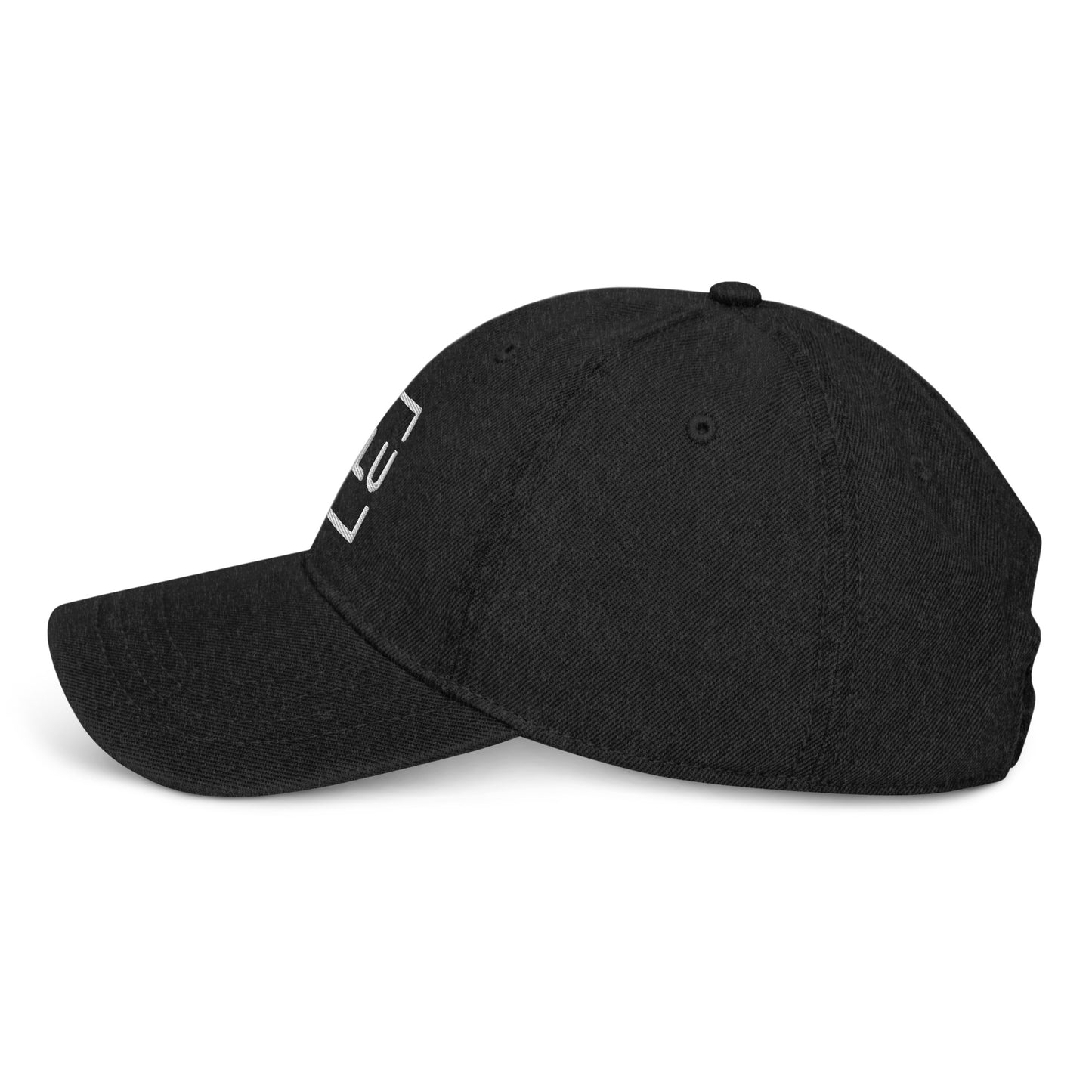 WLU Denim Hat - Gray Logo