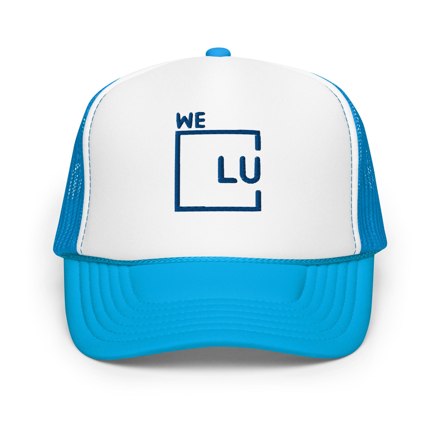 WLU Blue Foam Trucker Hat