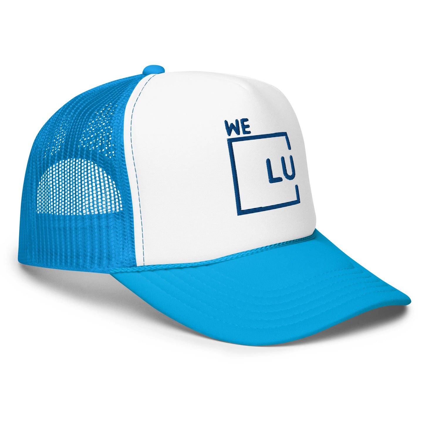 WLU Blue Foam Trucker Hat