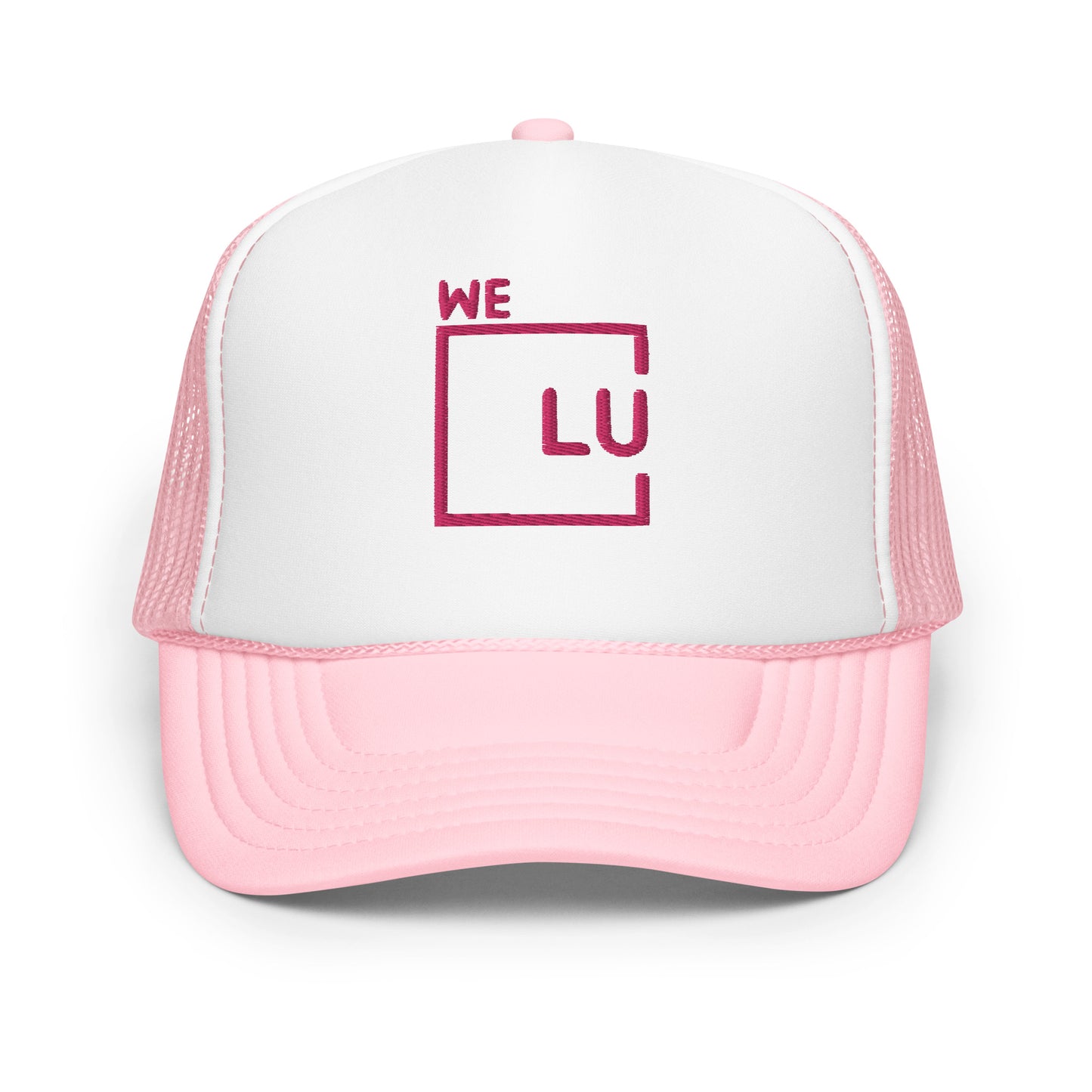 WLU Pink Foam Trucker Hat