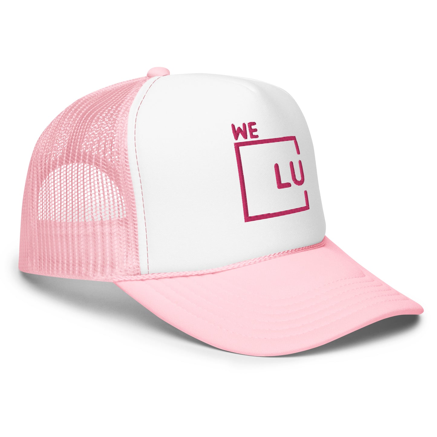 WLU Pink Foam Trucker Hat