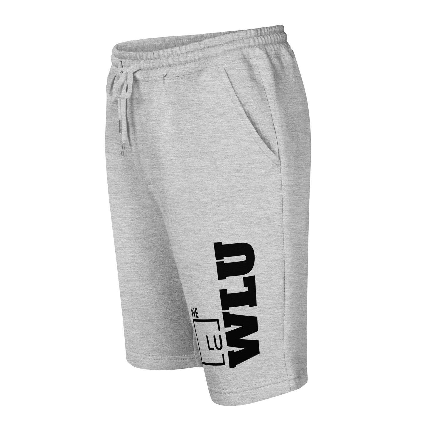 WLU Men's Sweat Shorts - Black Logo