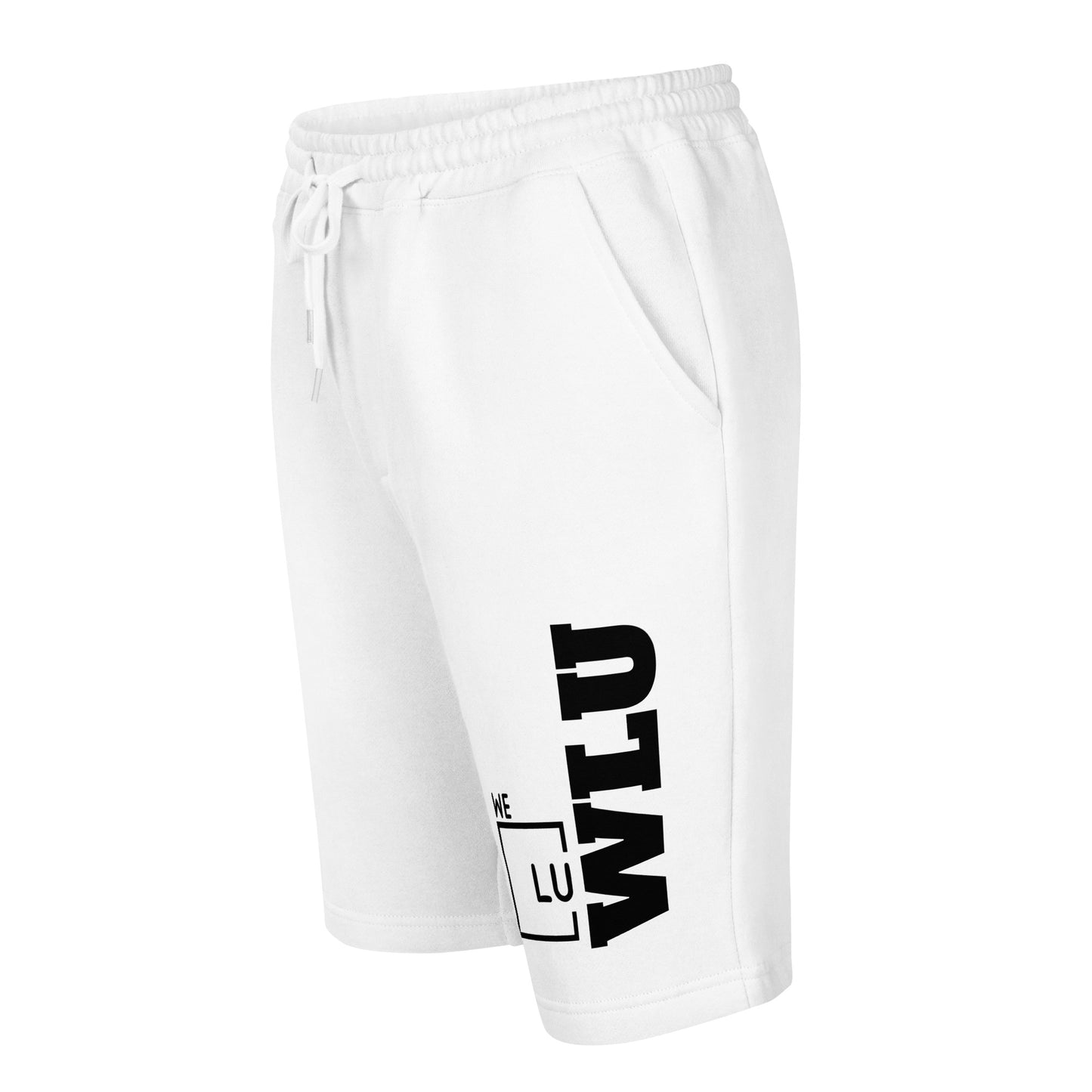 WLU Men's Sweat Shorts - Black Logo