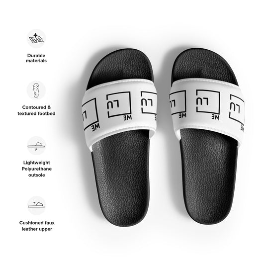 WLU Men’s Slides - Black Logo