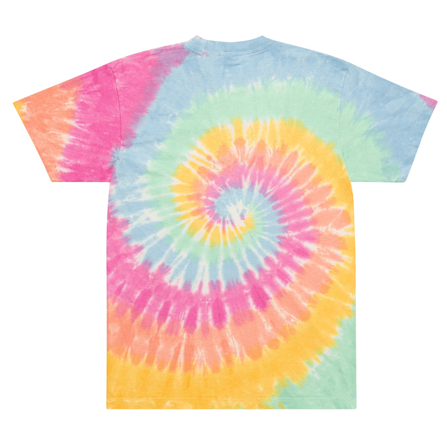 WLU Oversized Tie-Dye T-Shirt - Black Logo