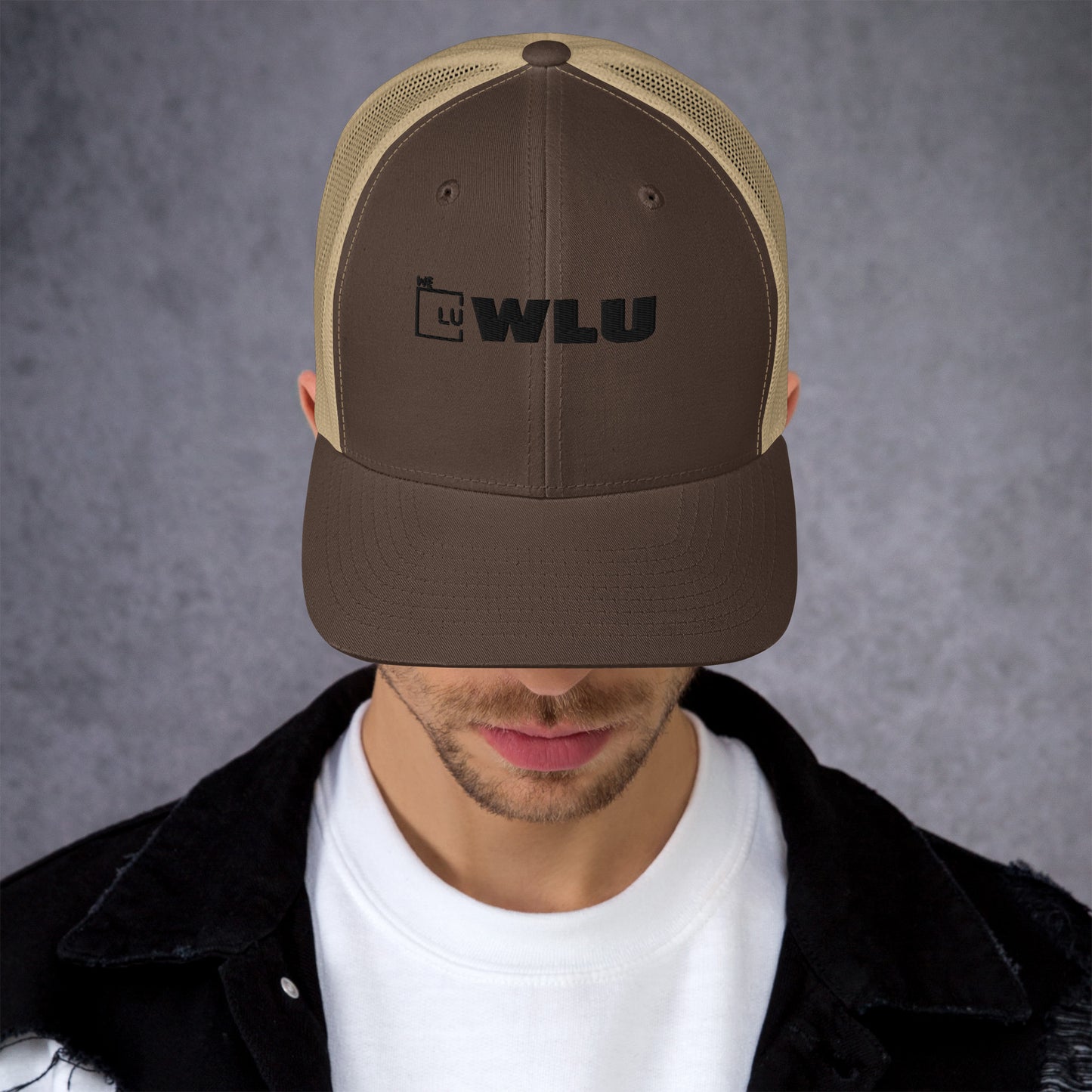 WLU Trucker Cap - Black Logo