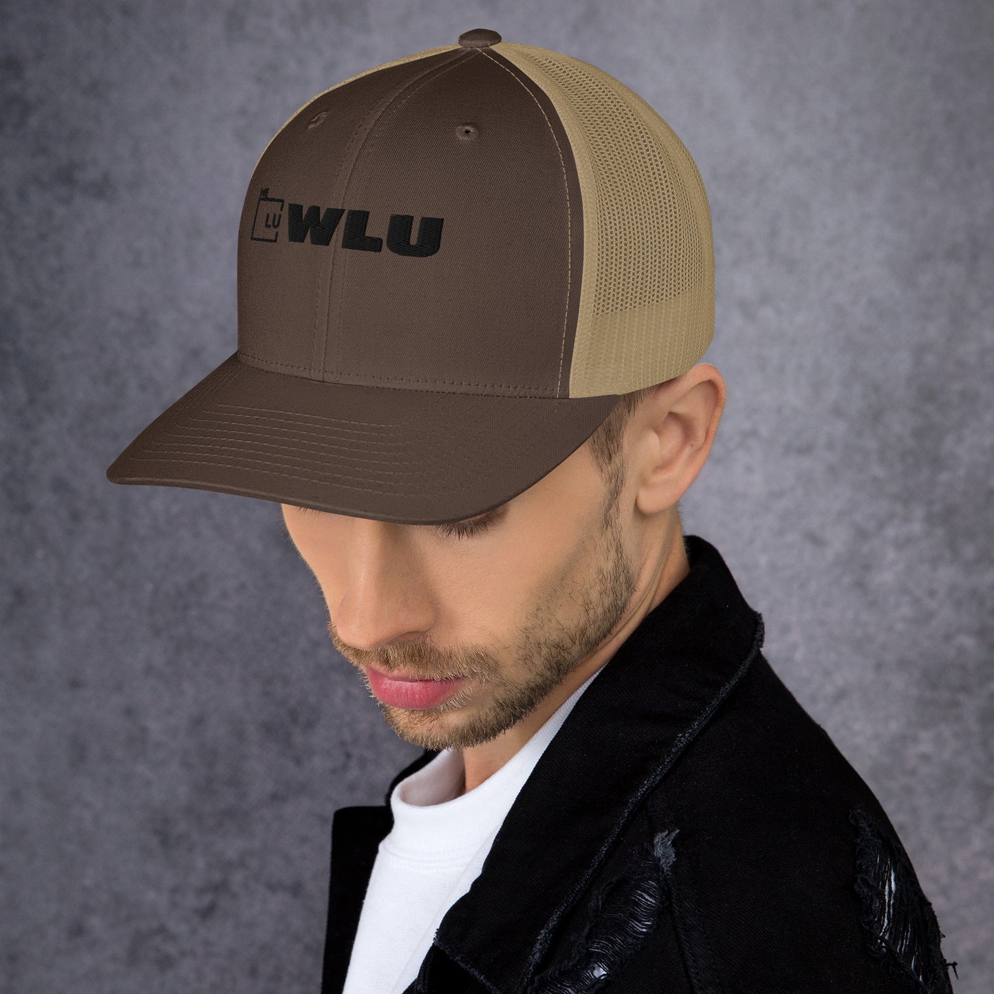 WLU Trucker Cap - Black Logo