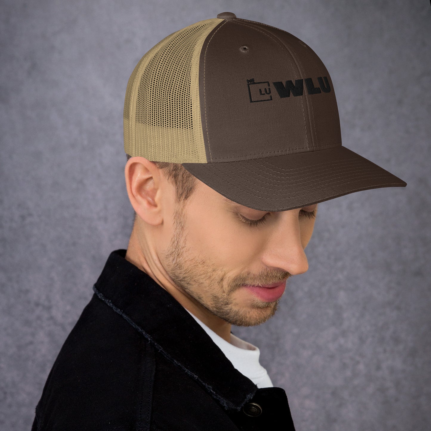 WLU Trucker Cap - Black Logo