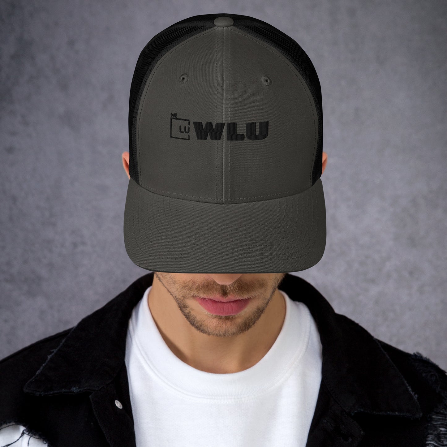 WLU Trucker Cap - Black Logo