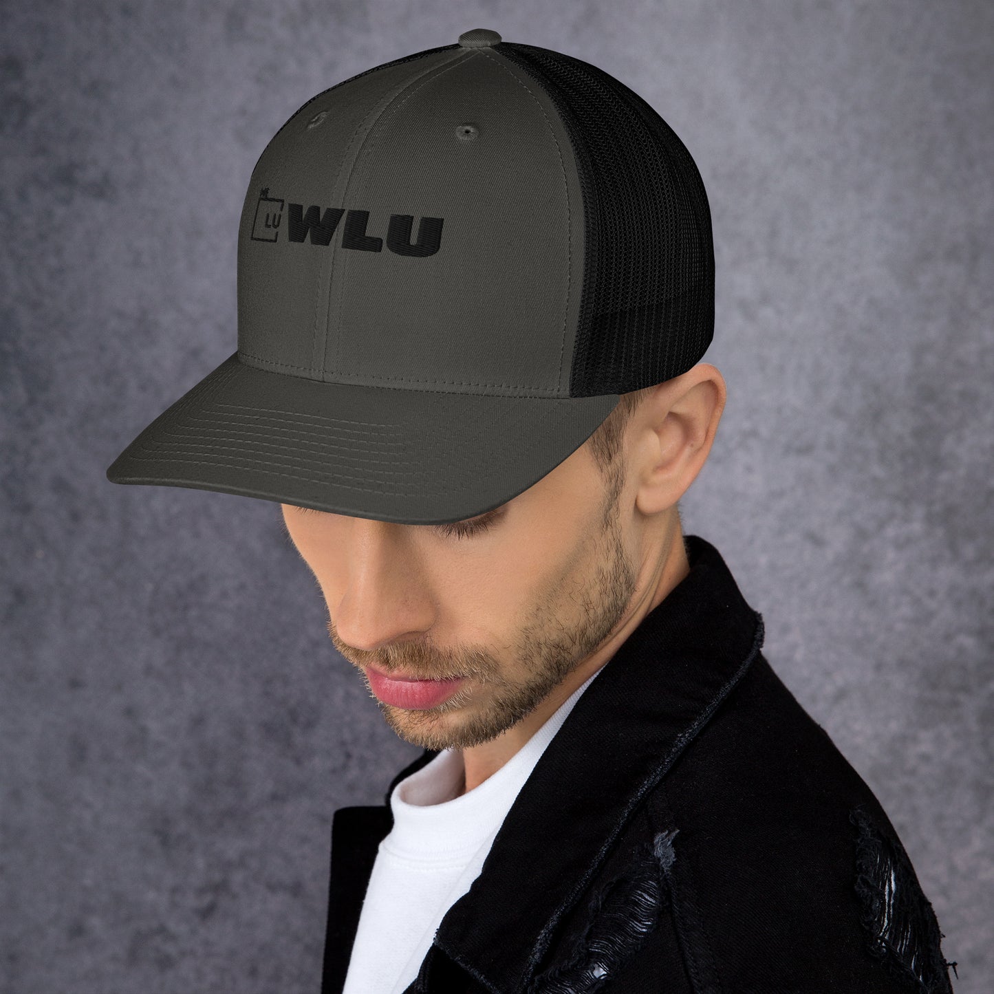 WLU Trucker Cap - Black Logo