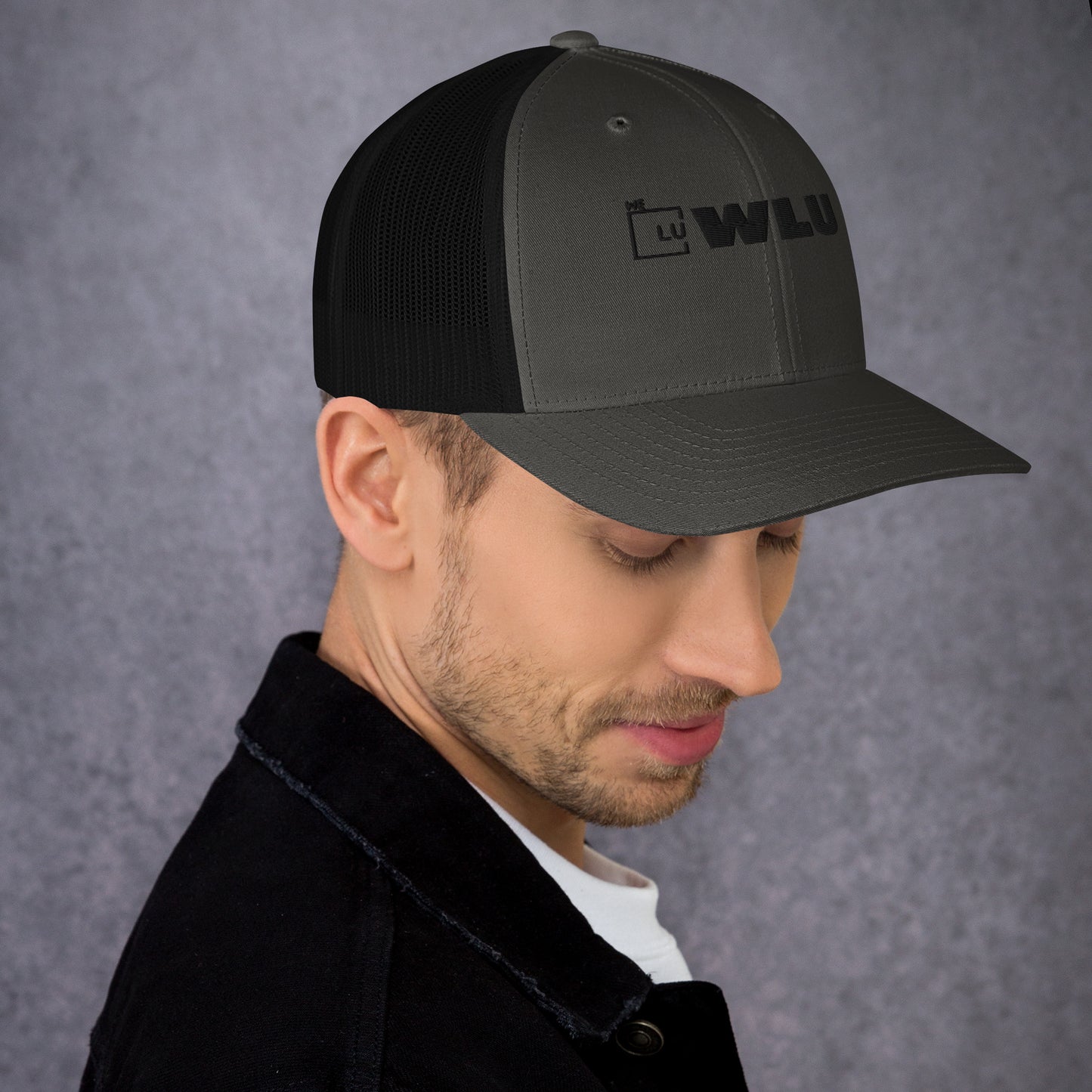 WLU Trucker Cap - Black Logo