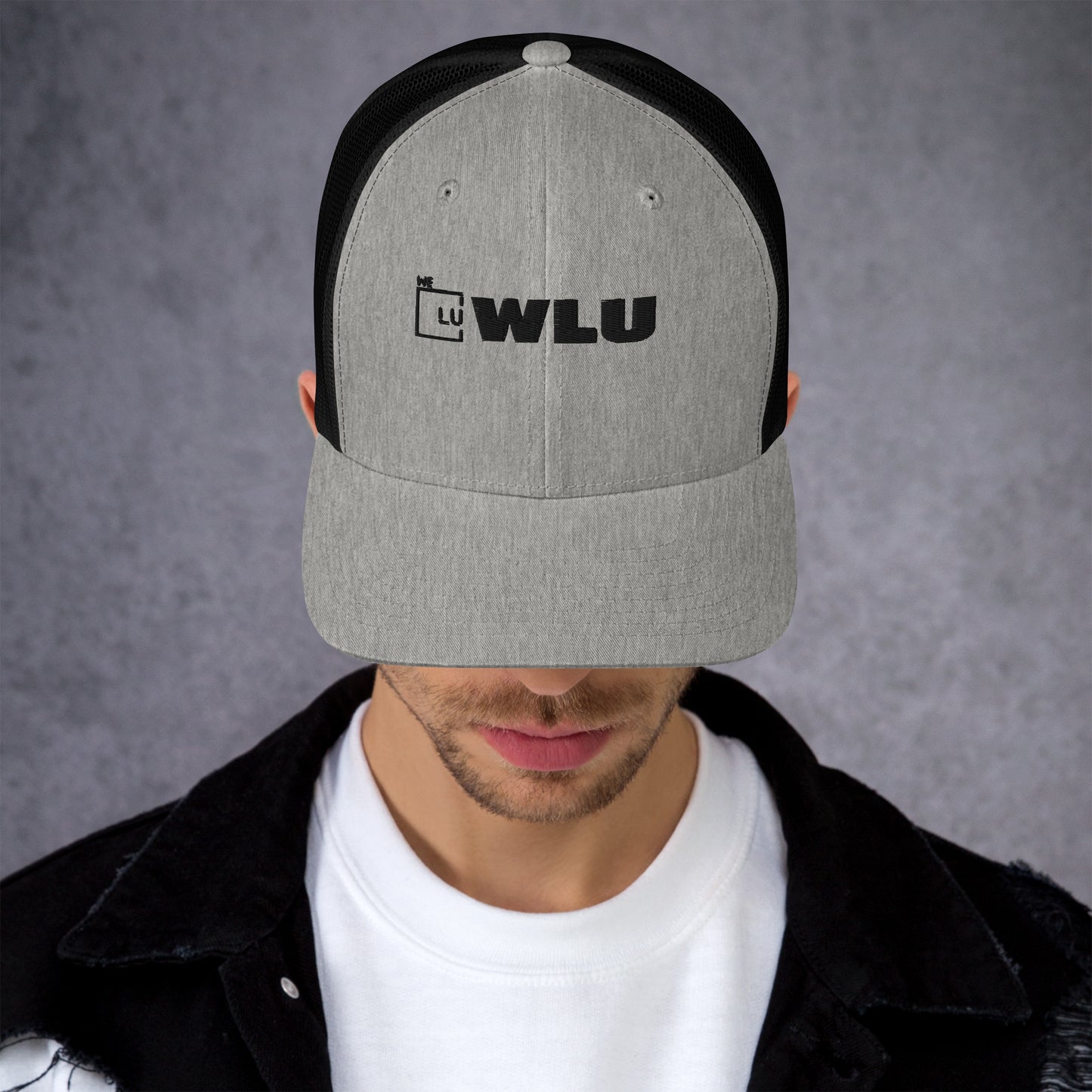 WLU Trucker Cap - Black Logo