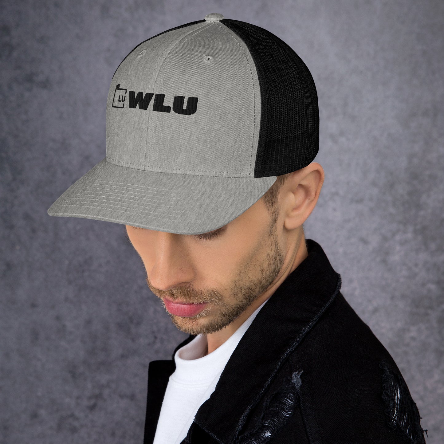 WLU Trucker Cap - Black Logo