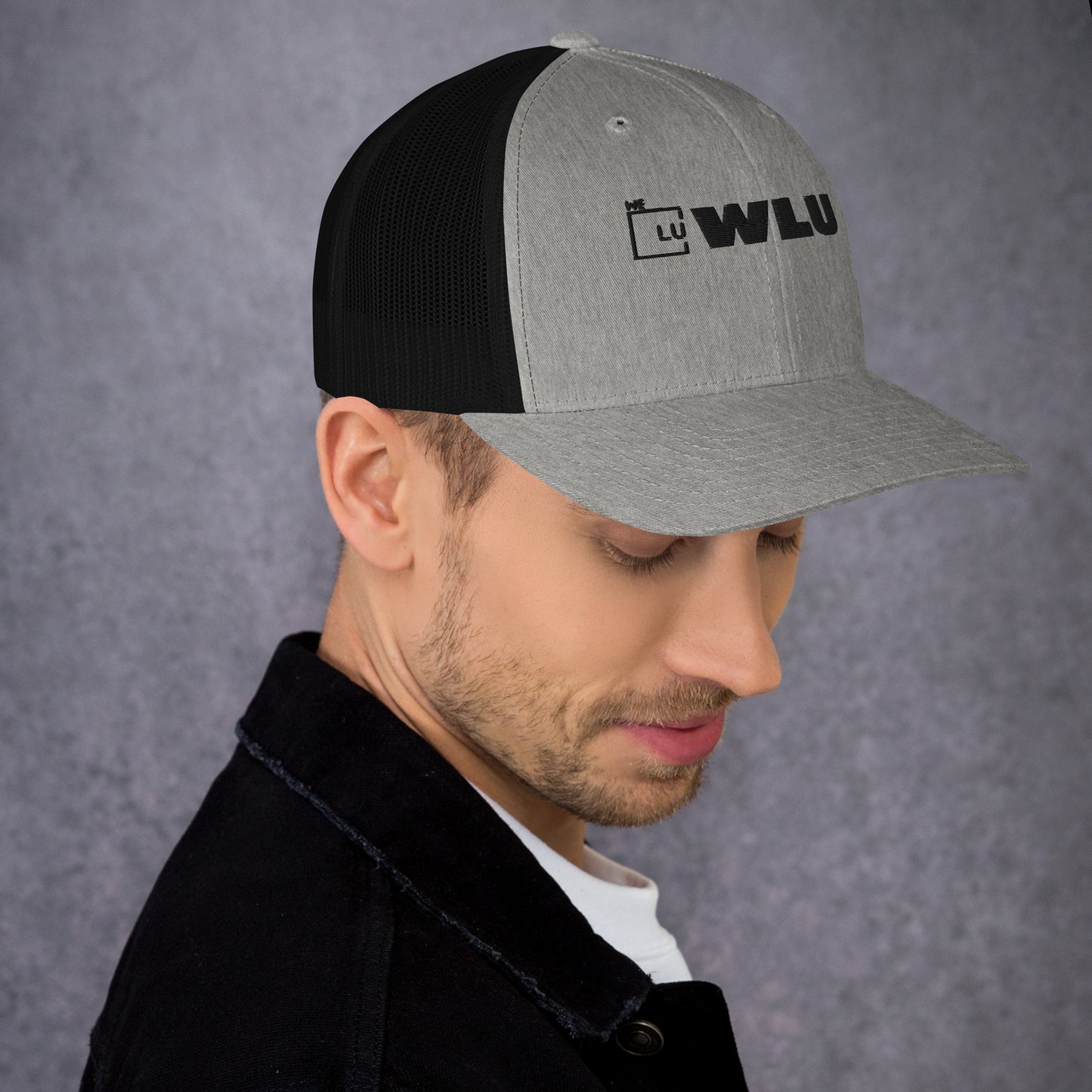 WLU Trucker Cap - Black Logo