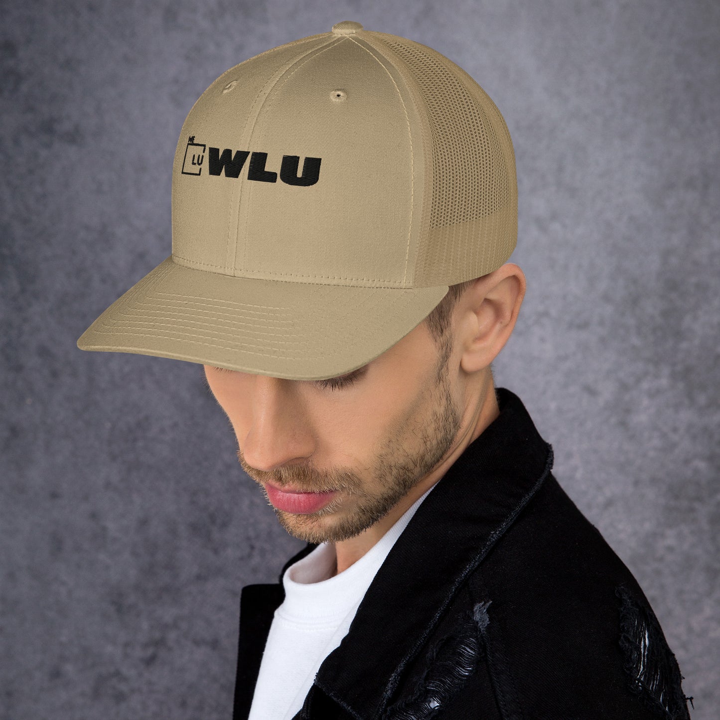 WLU Trucker Cap - Black Logo