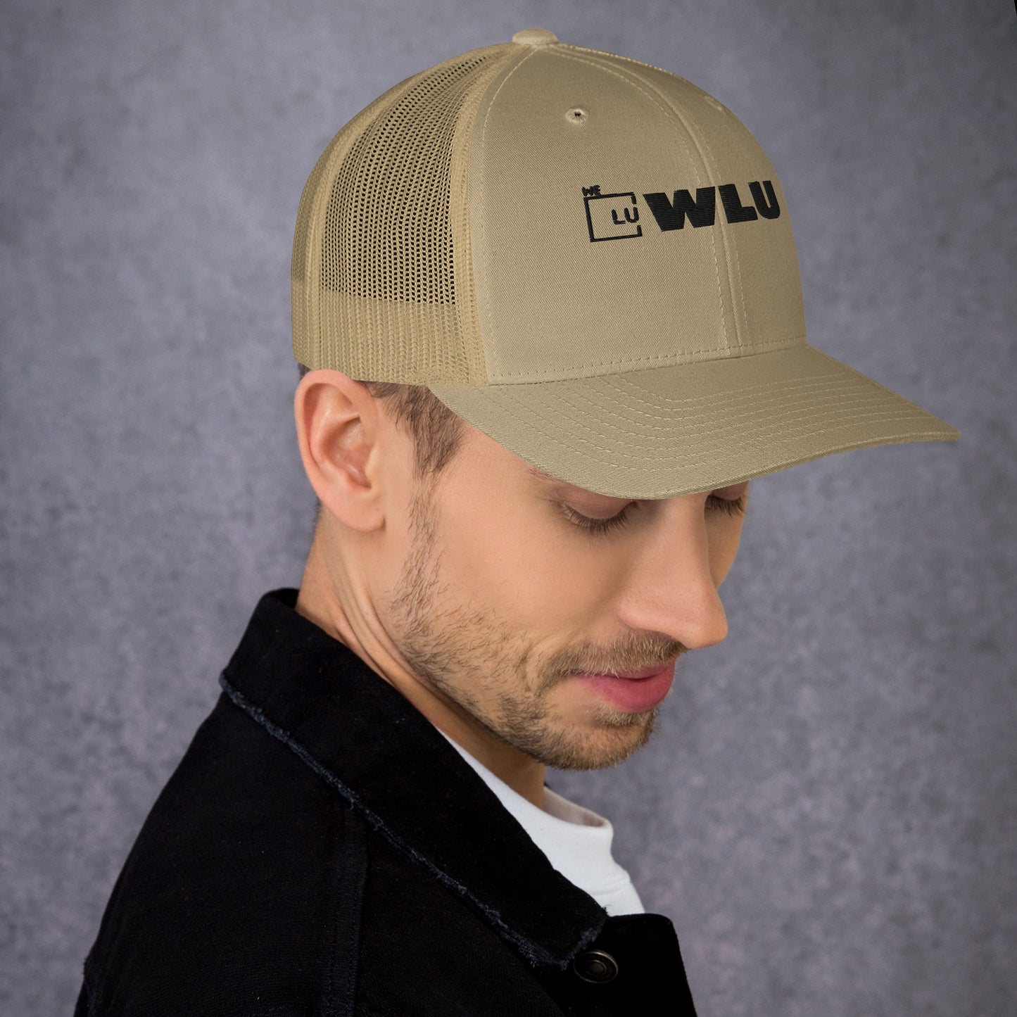 WLU Trucker Cap - Black Logo