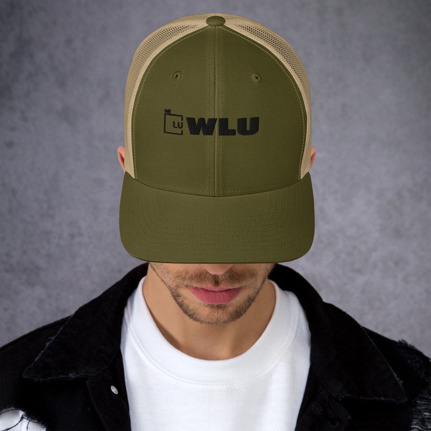 WLU Trucker Cap - Black Logo