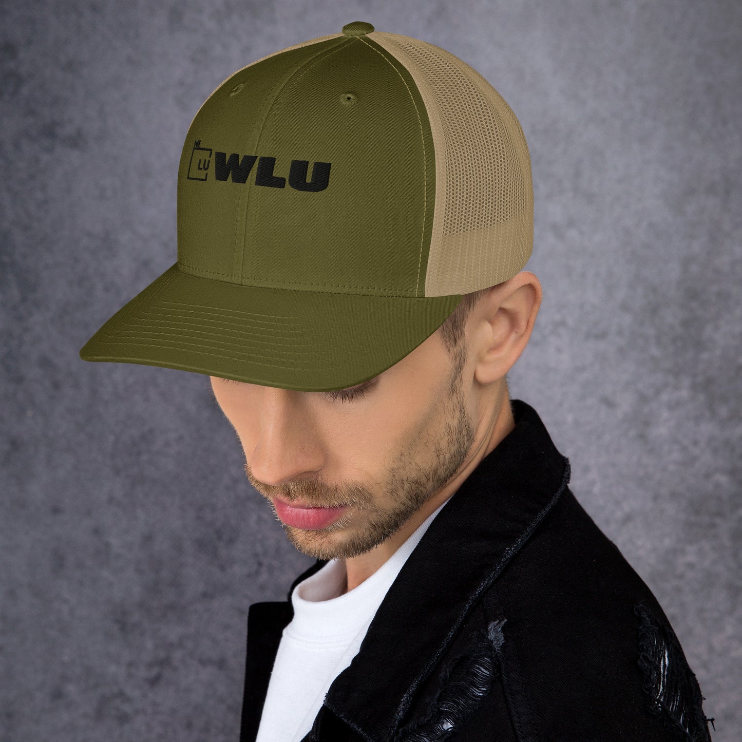 WLU Trucker Cap - Black Logo