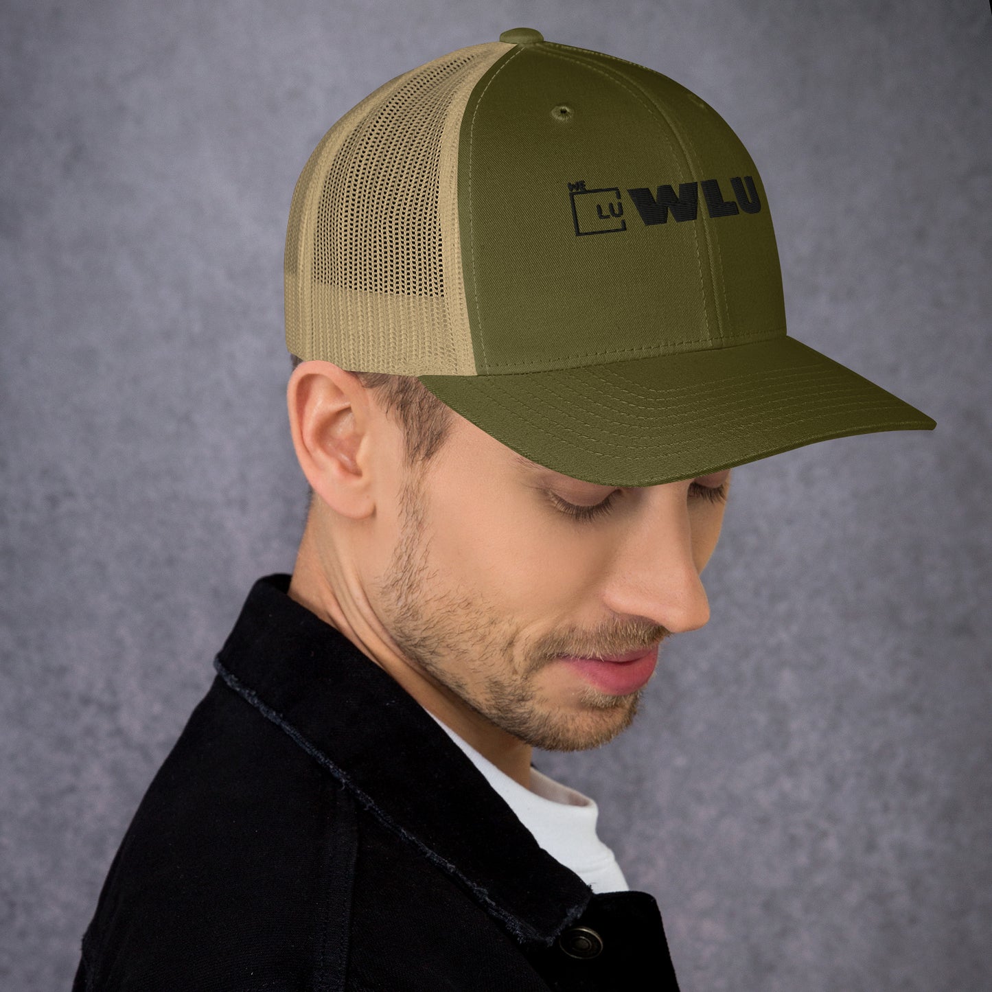 WLU Trucker Cap - Black Logo