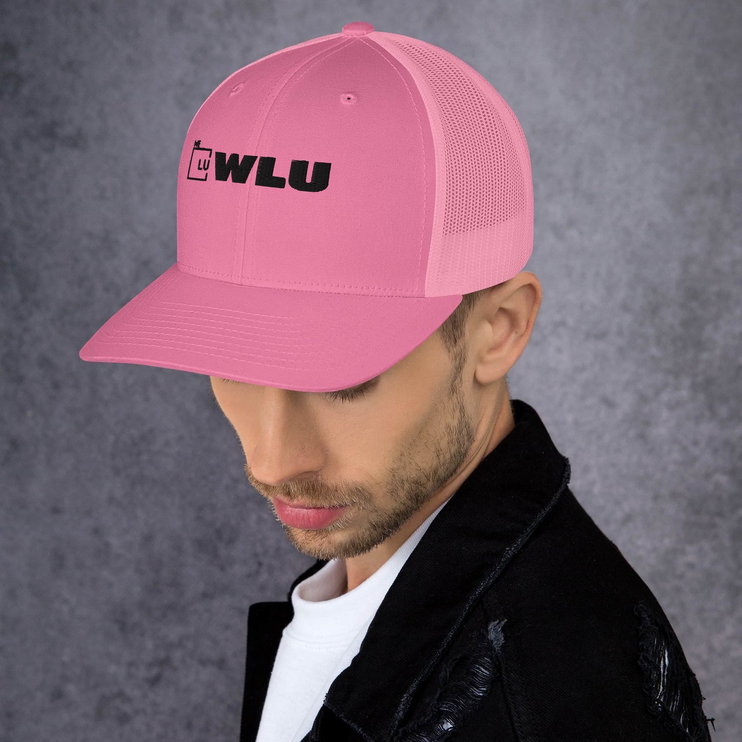 WLU Trucker Cap - Black Logo