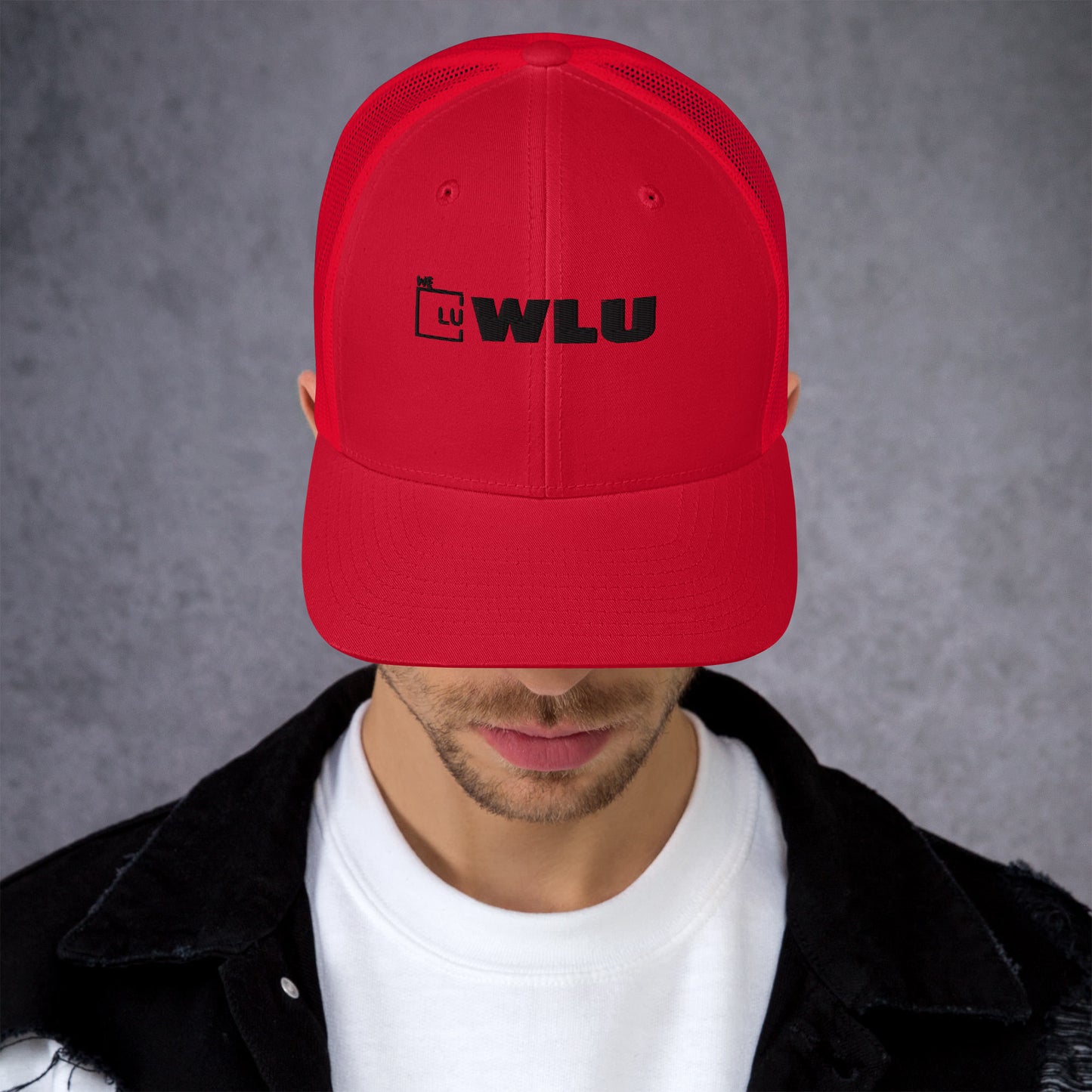 WLU Trucker Cap - Black Logo