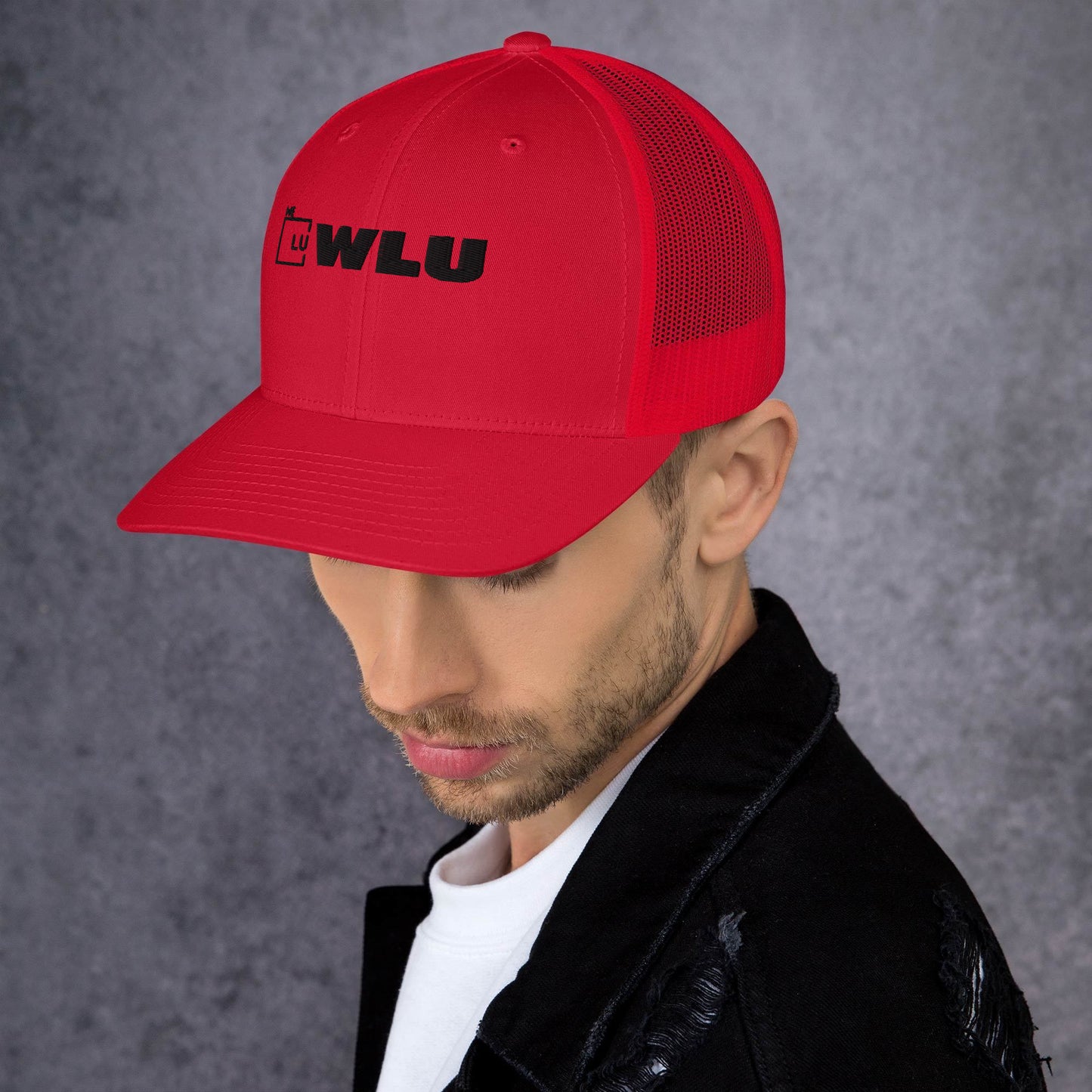 WLU Trucker Cap - Black Logo