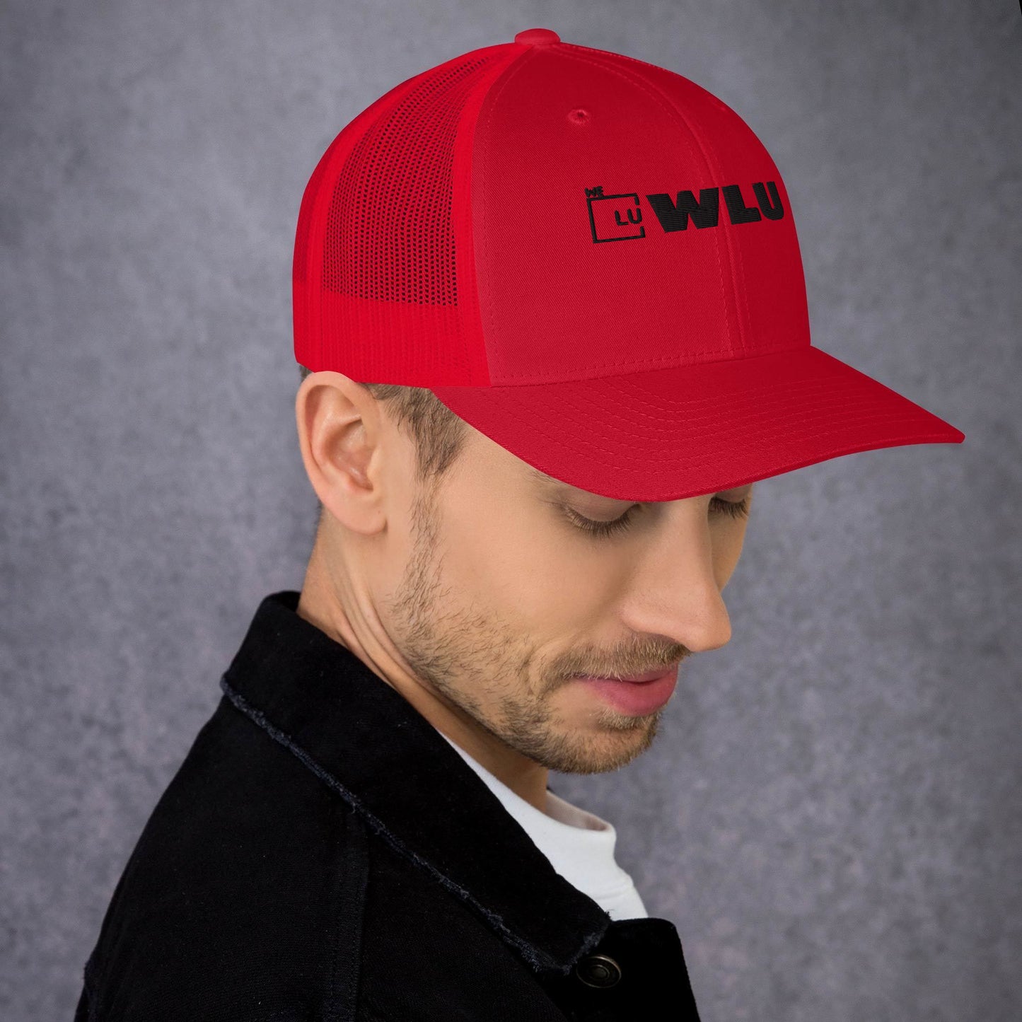 WLU Trucker Cap - Black Logo