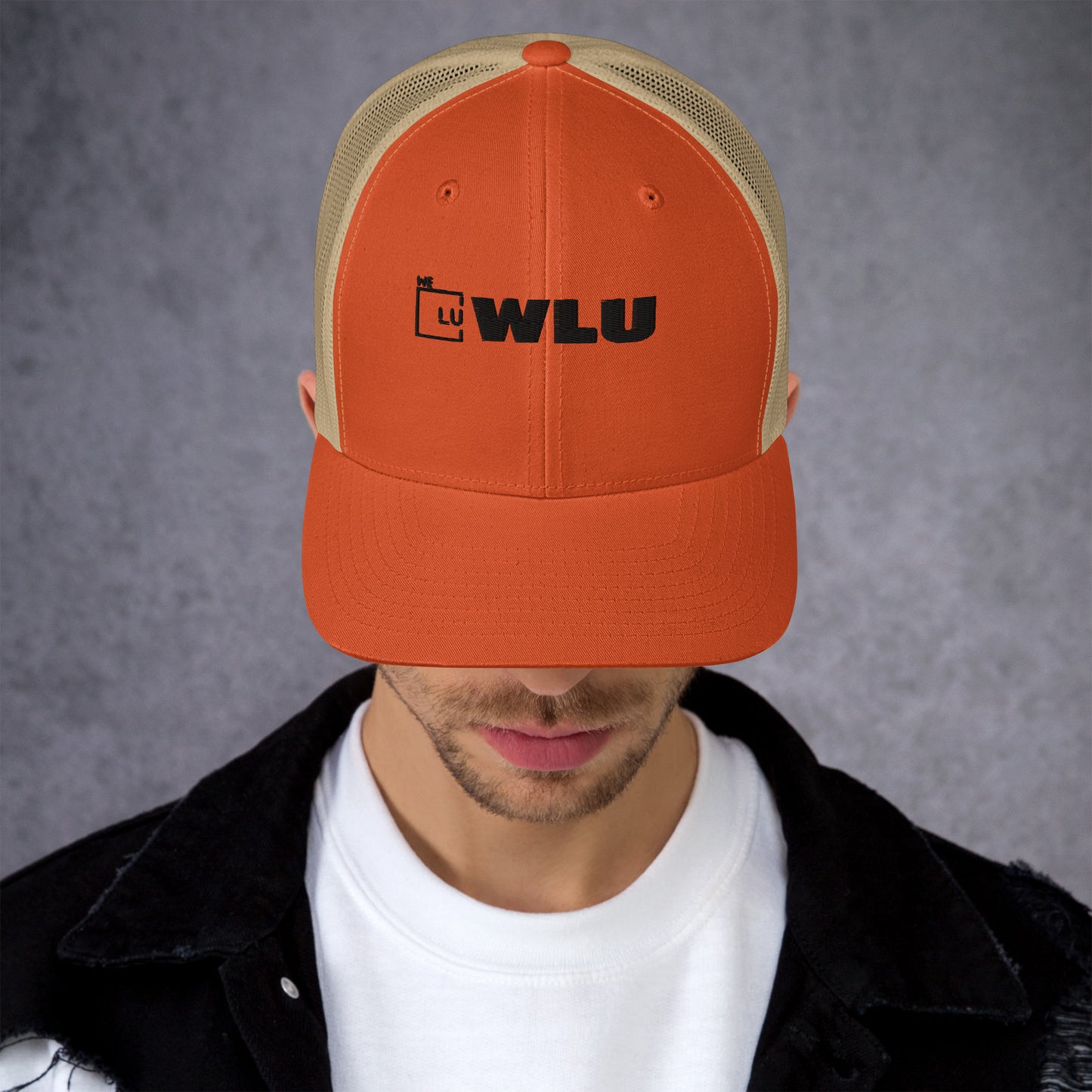 WLU Trucker Cap - Black Logo