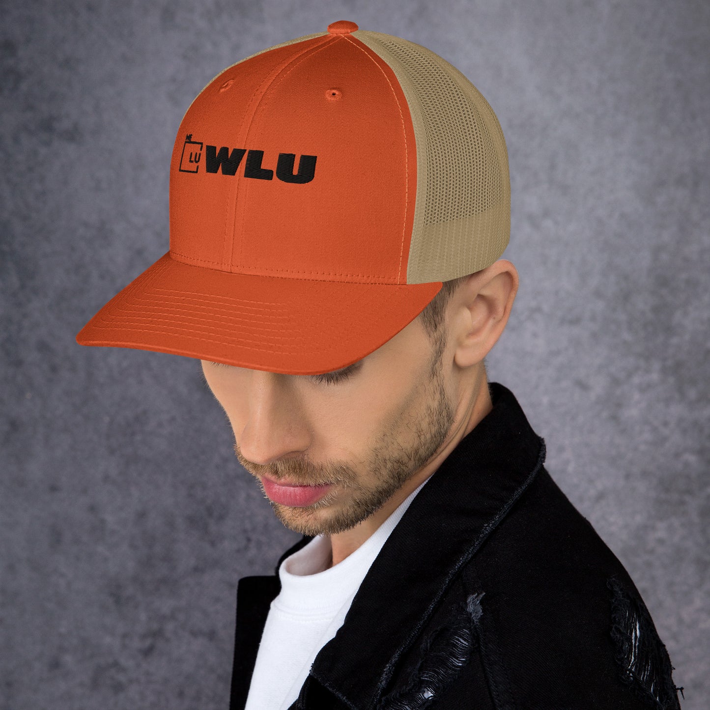 WLU Trucker Cap - Black Logo