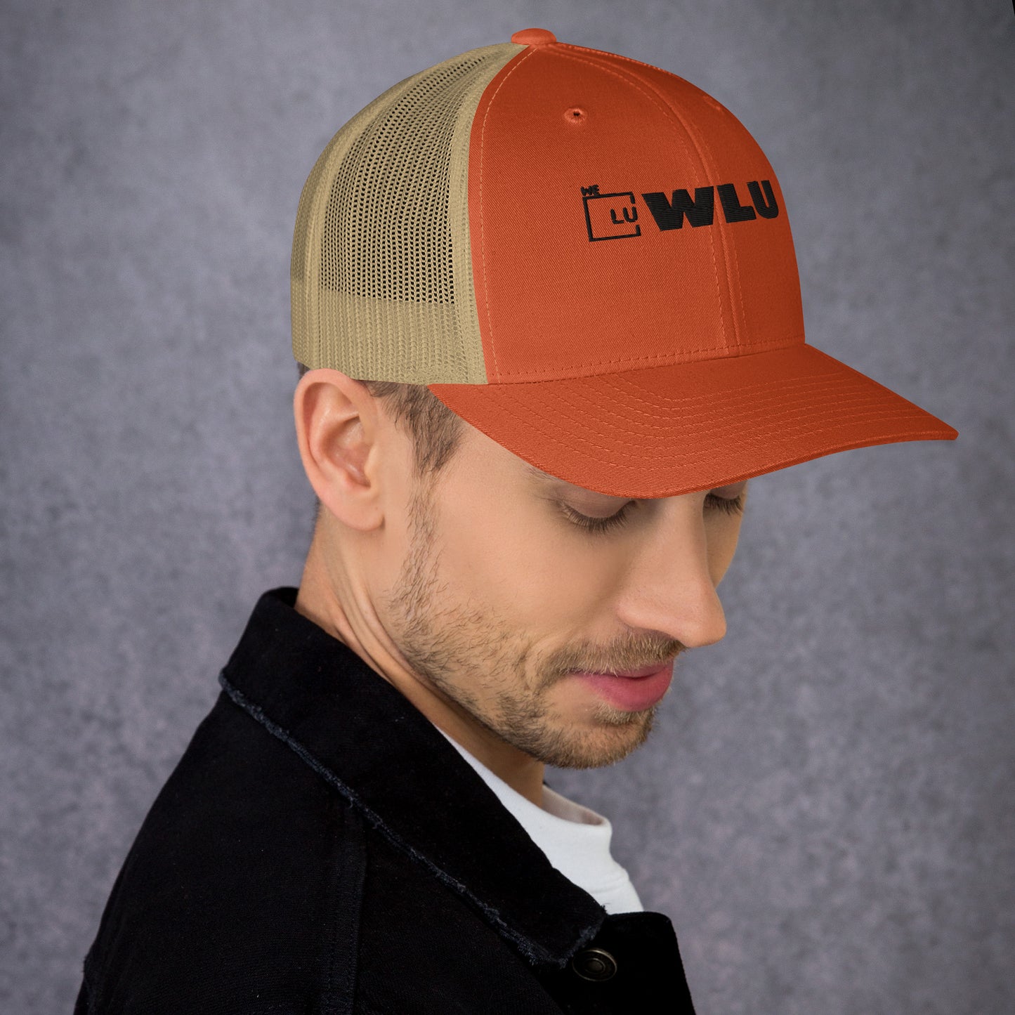 WLU Trucker Cap - Black Logo