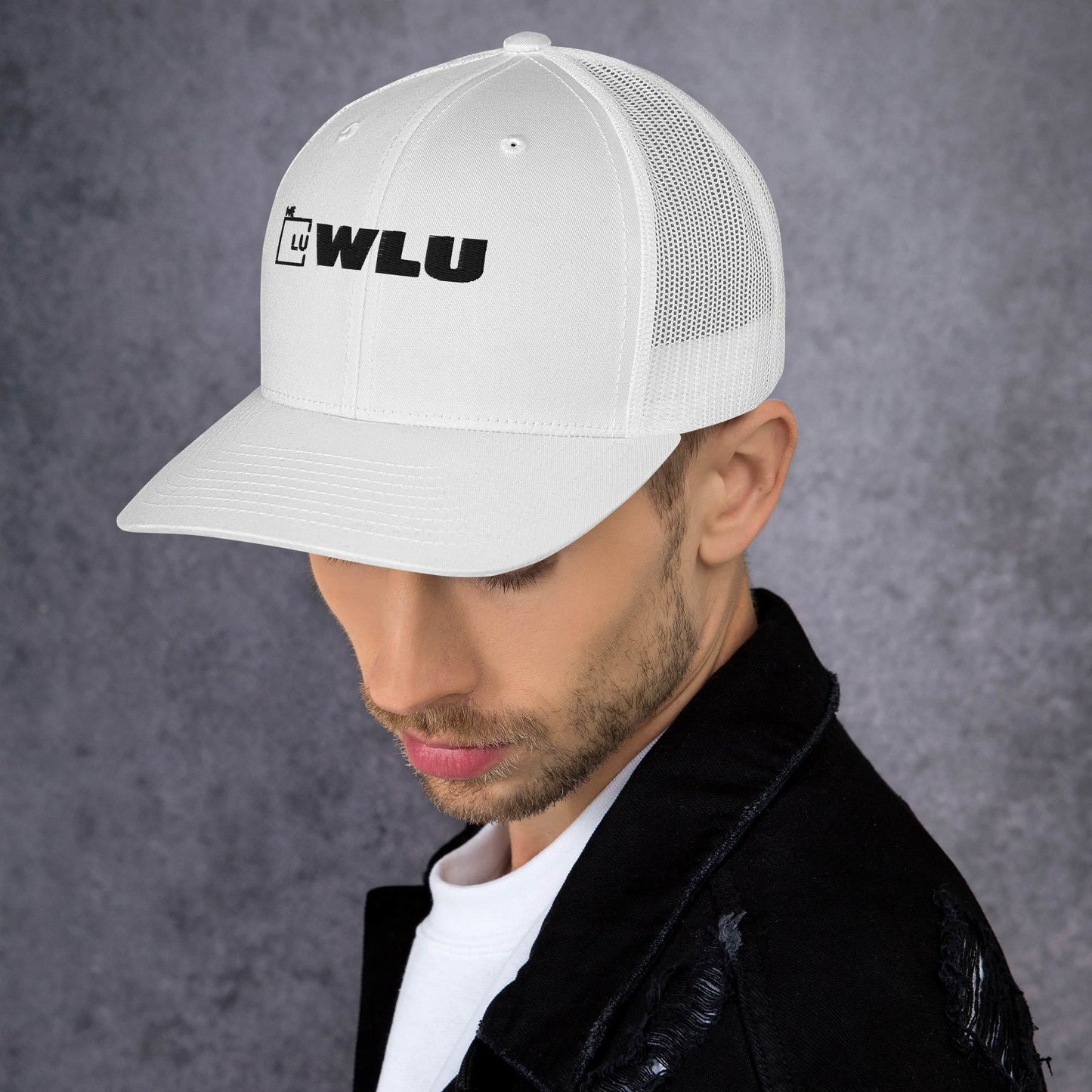 WLU Trucker Cap - Black Logo