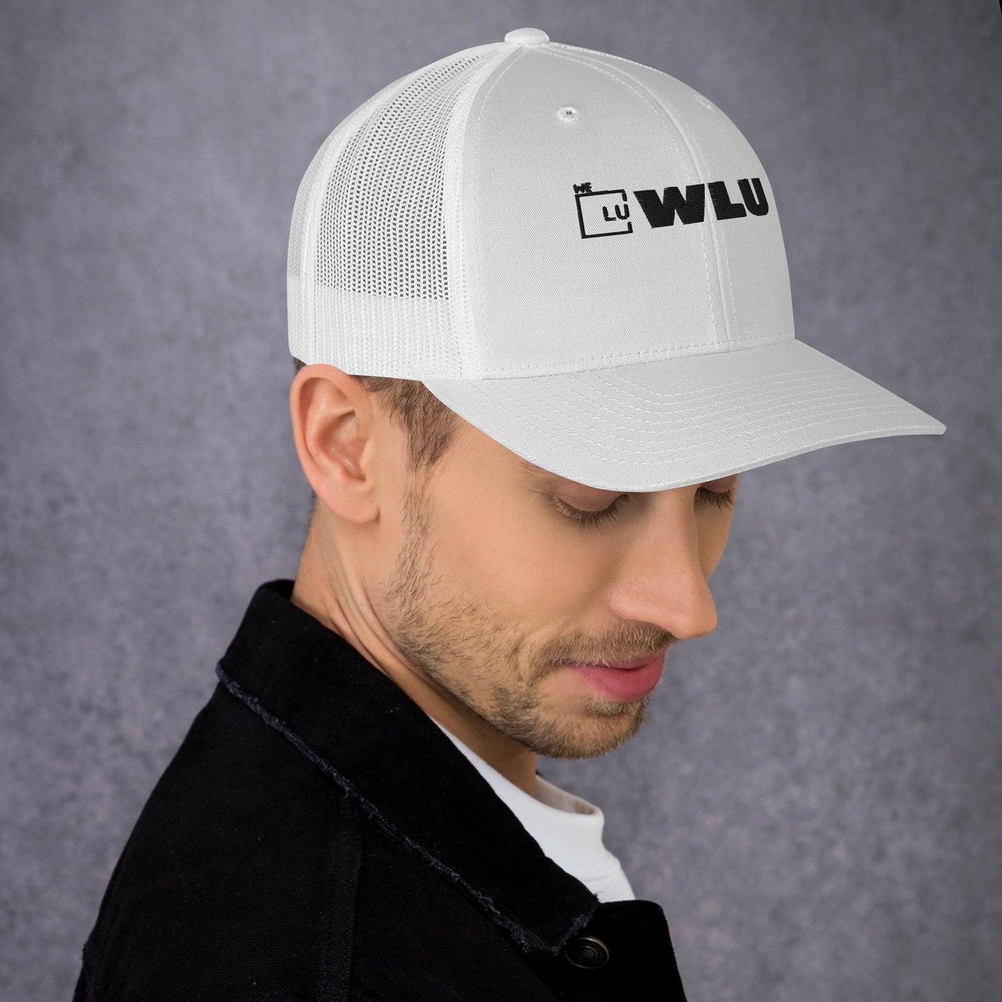 WLU Trucker Cap - Black Logo