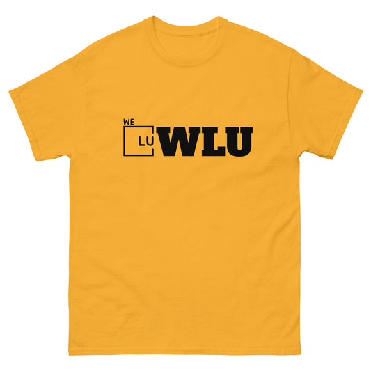 WLU Unisex Classic T-Shirt - Black Logo