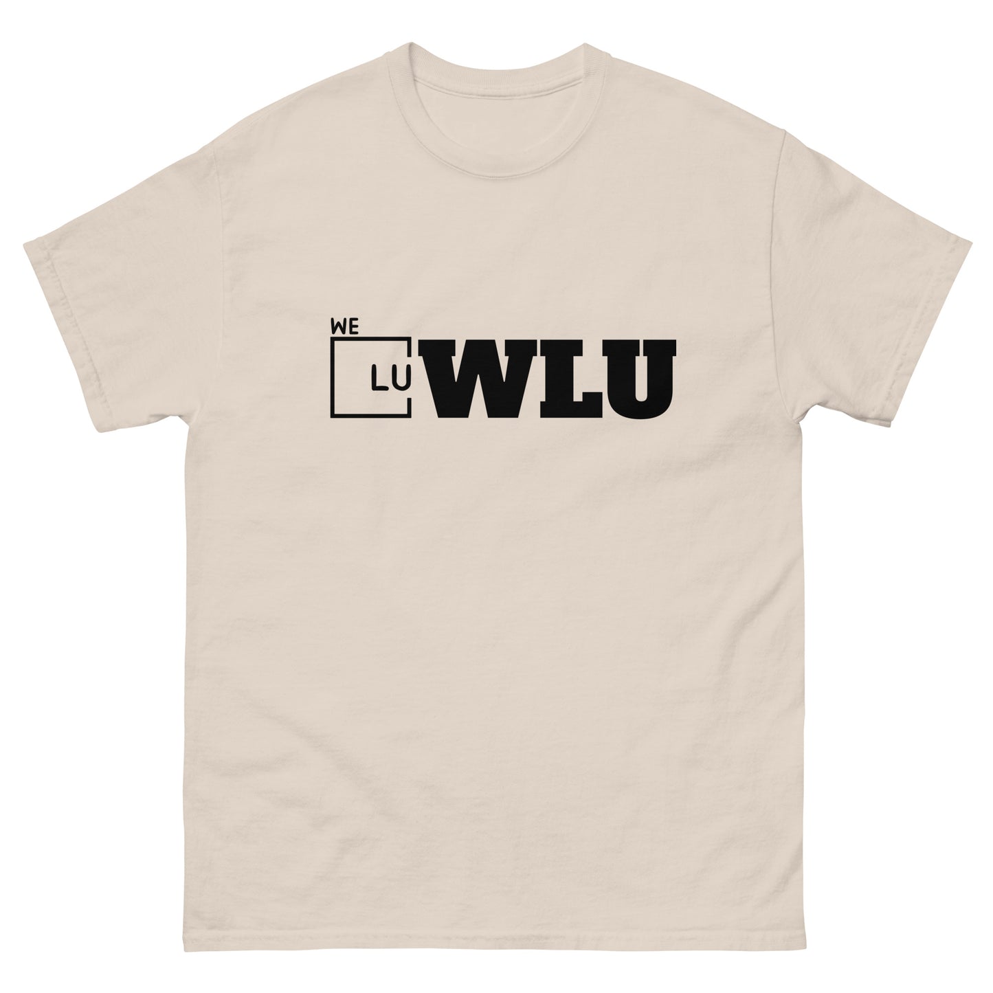 WLU Unisex Classic T-Shirt - Black Logo