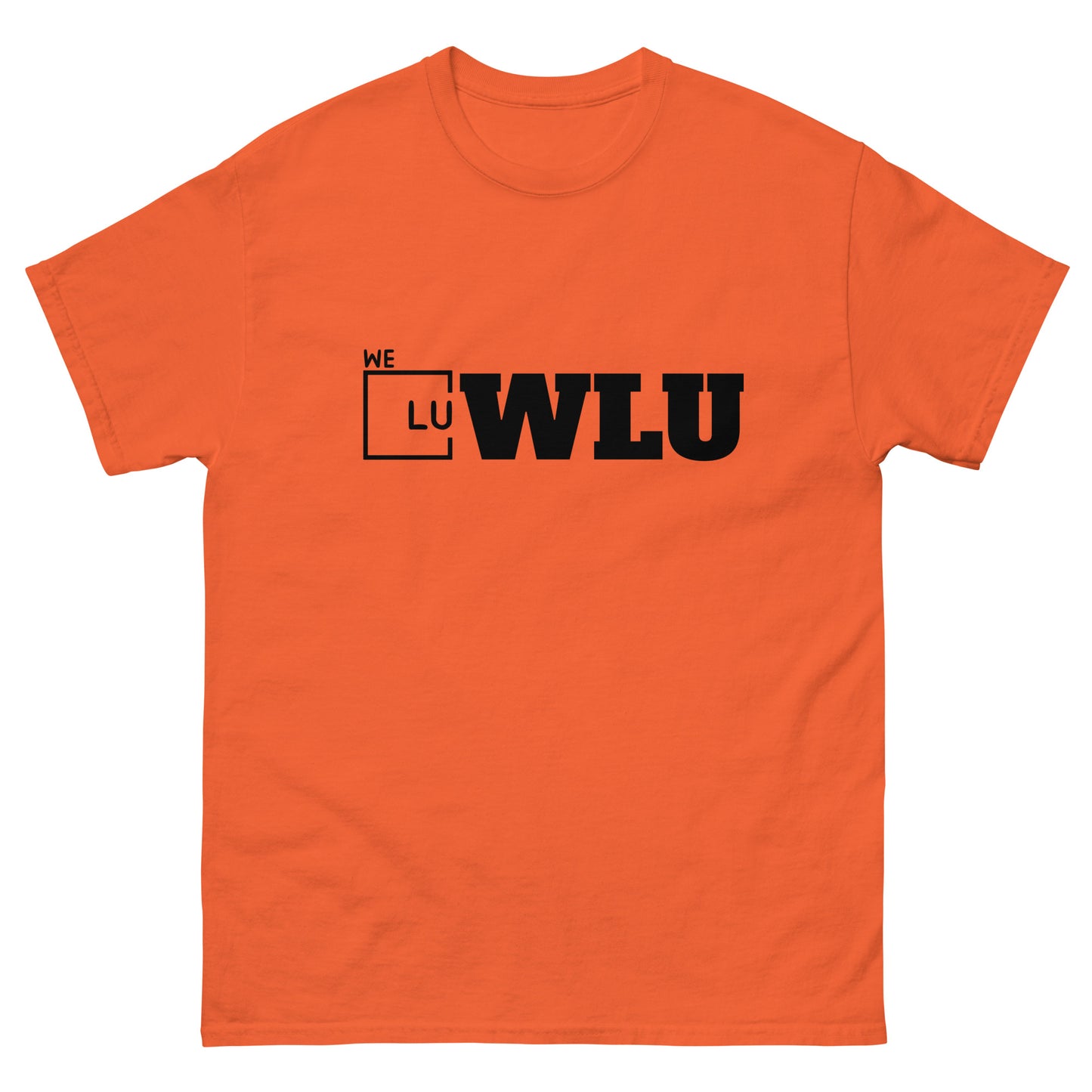 WLU Unisex Classic T-Shirt - Black Logo