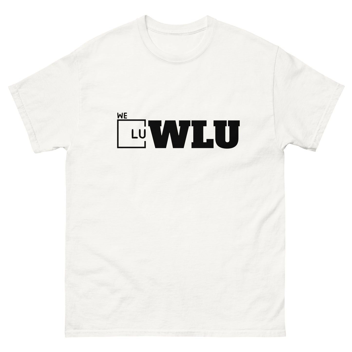 WLU Unisex Classic T-Shirt - Black Logo