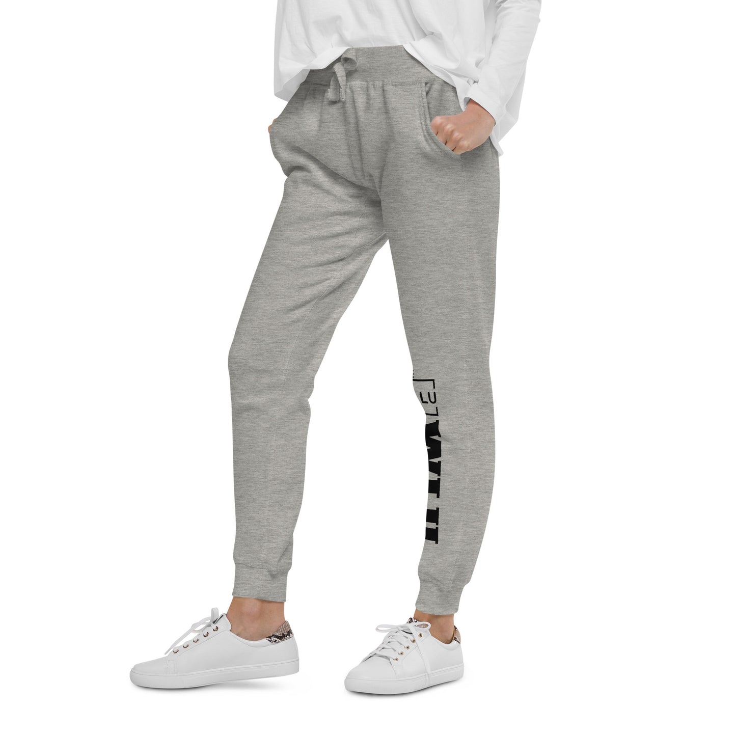 WLU Unisex Sweatpants - Black Logo