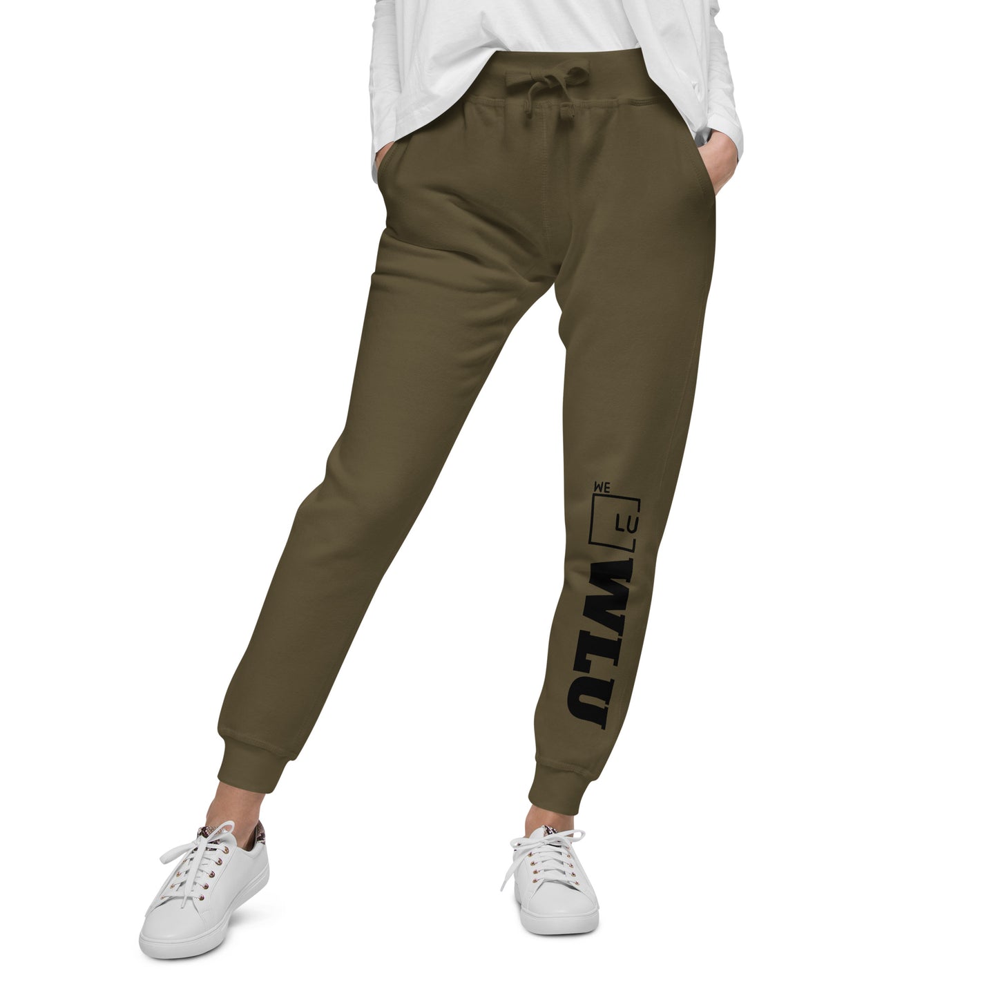 WLU Unisex Sweatpants - Black Logo