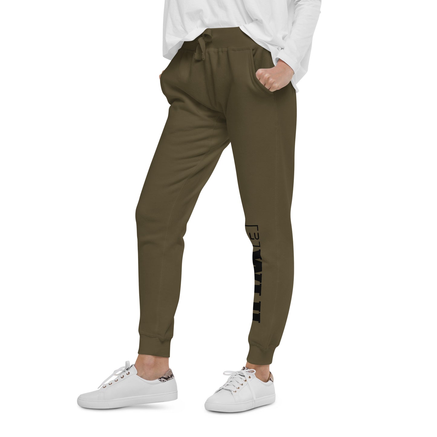 WLU Unisex Sweatpants - Black Logo