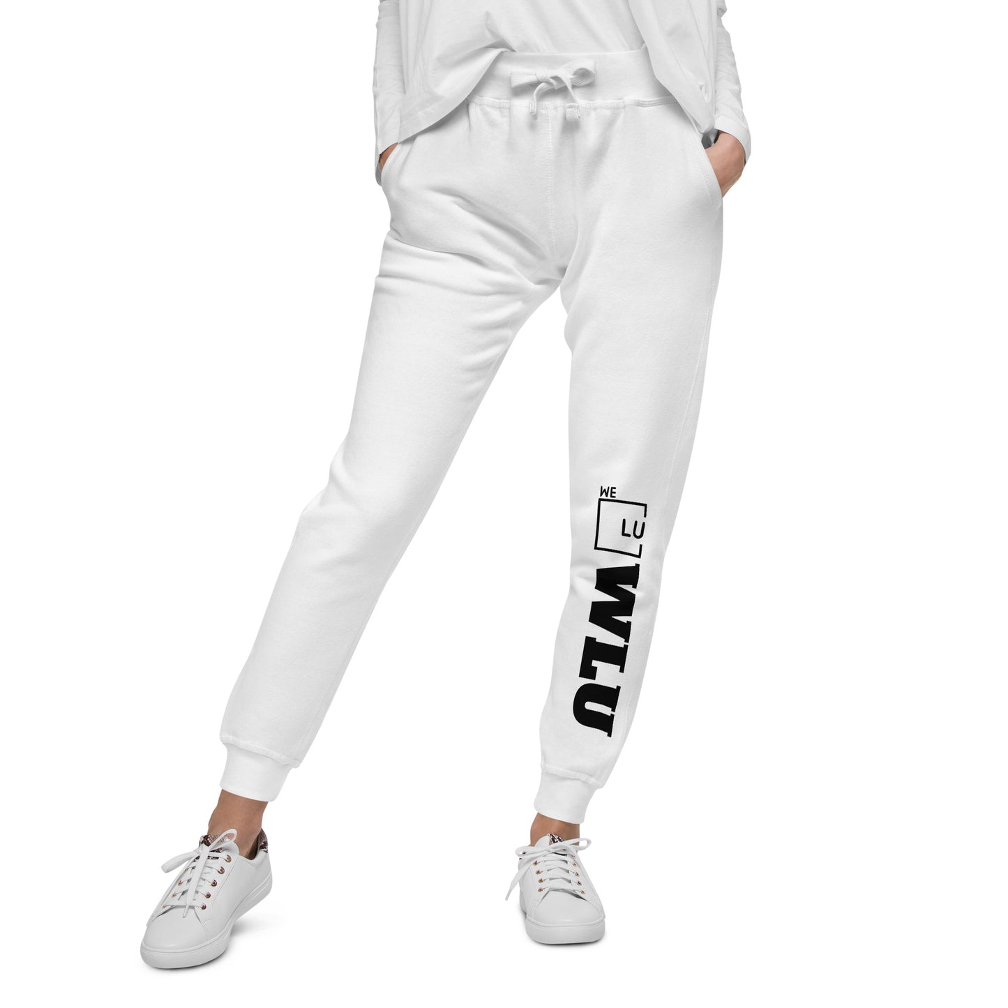 WLU Unisex Sweatpants - Black Logo