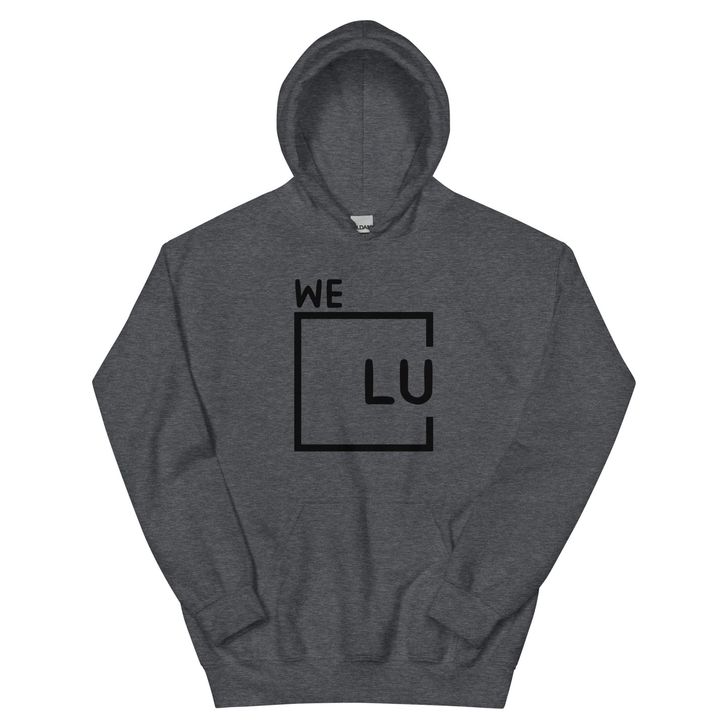 WLU Unisex Hoodie Basic - Black Logo