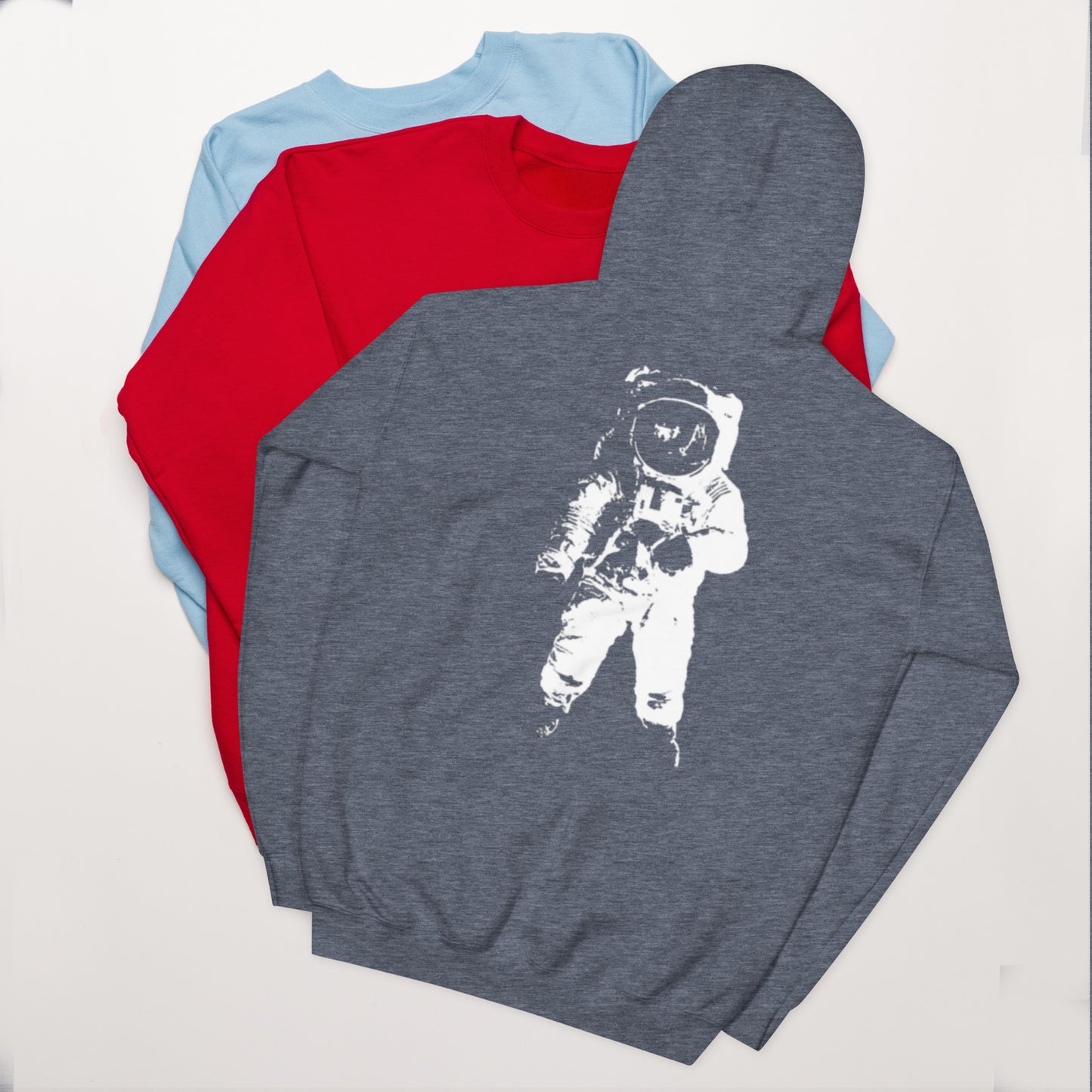 WLU Unisex Hoodie "Astronaut" - White Logo