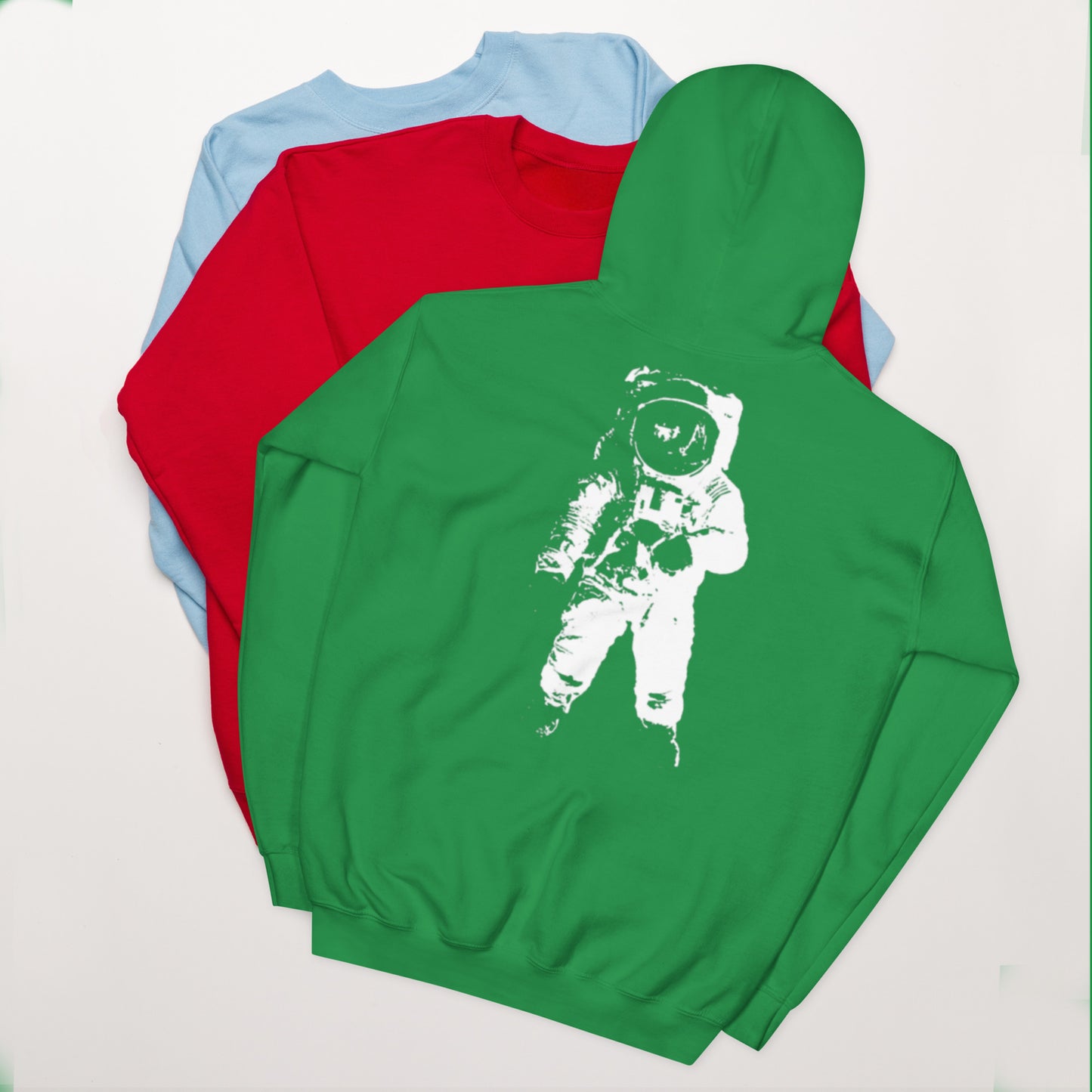 WLU Unisex Hoodie "Astronaut" - White Logo