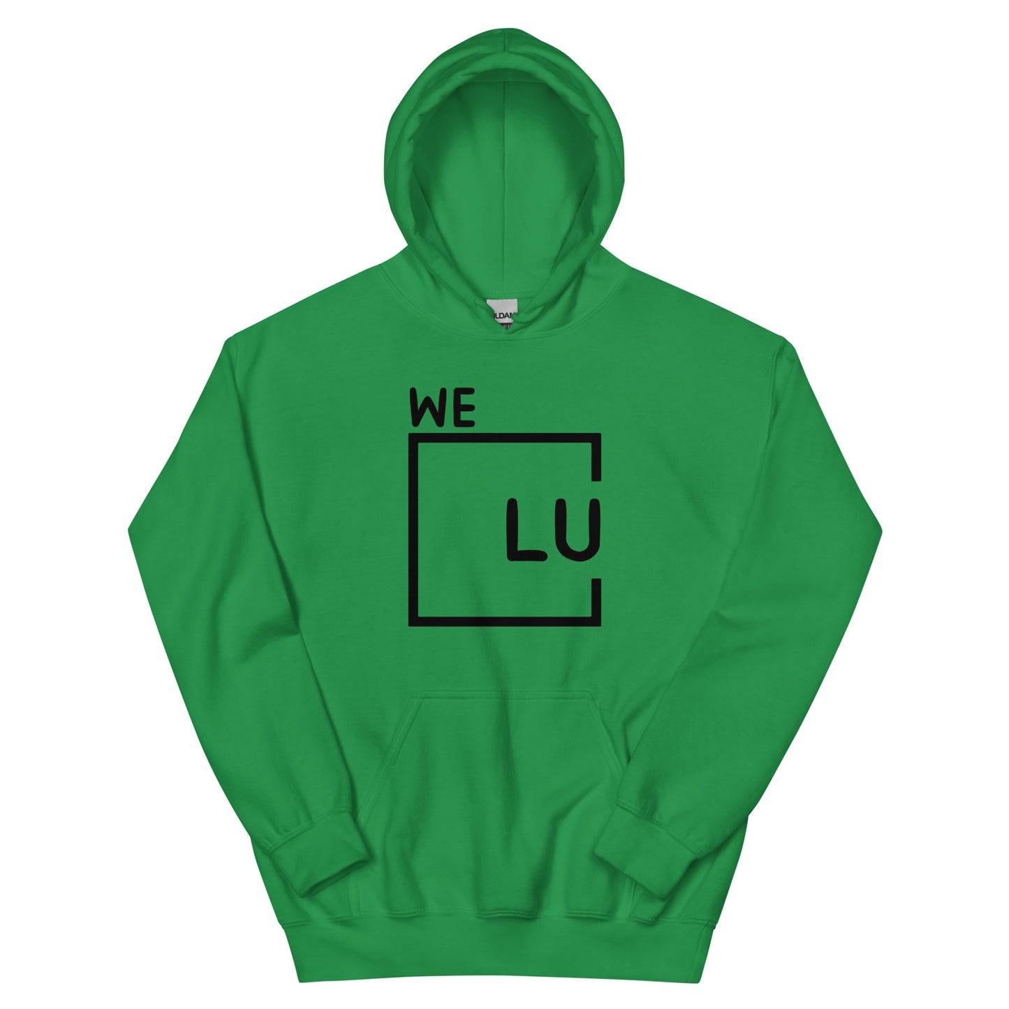 WLU Unisex Hoodie Basic - Black Logo